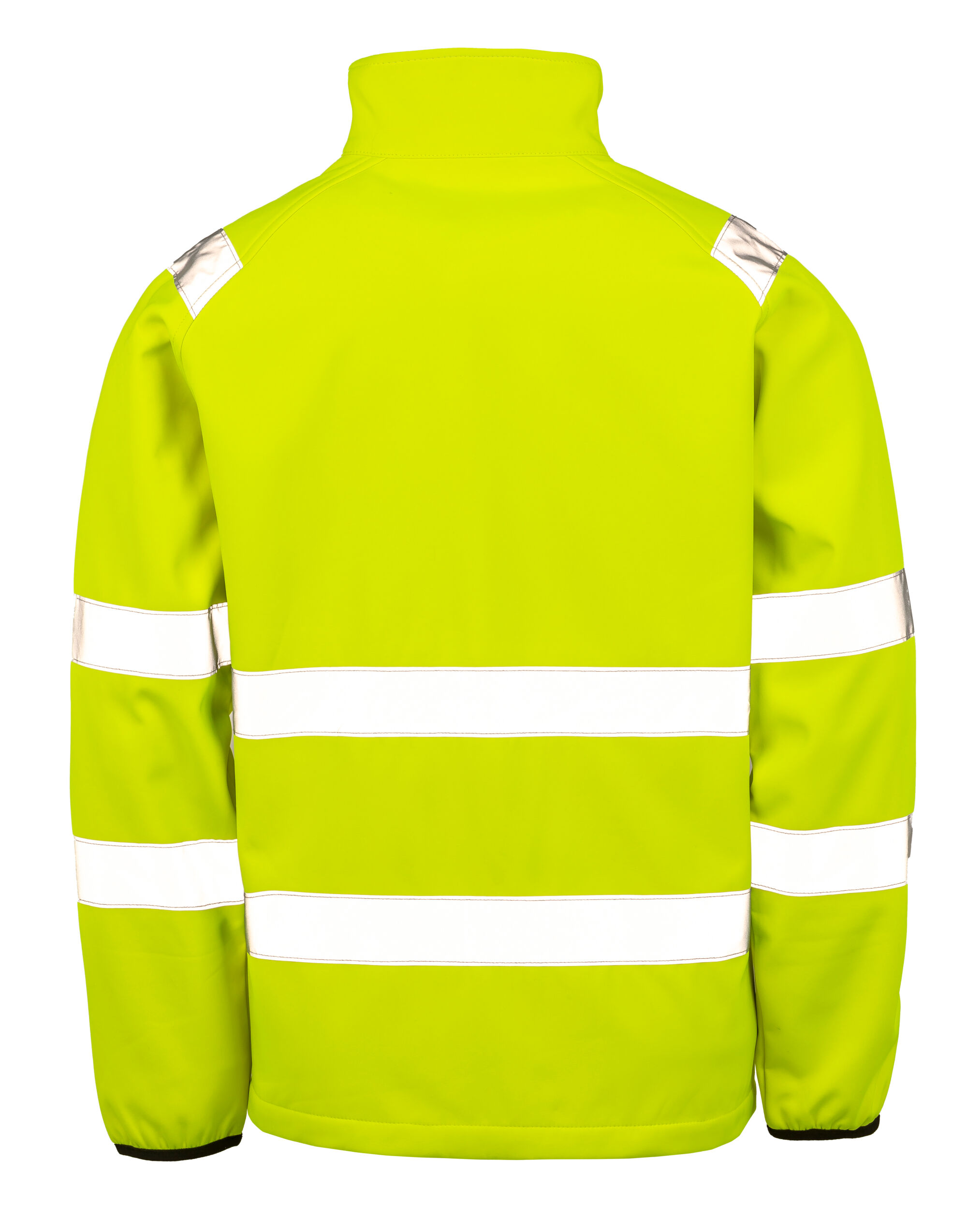 R505X Fluoresent Yellow Recycled Printable Safety Softshell