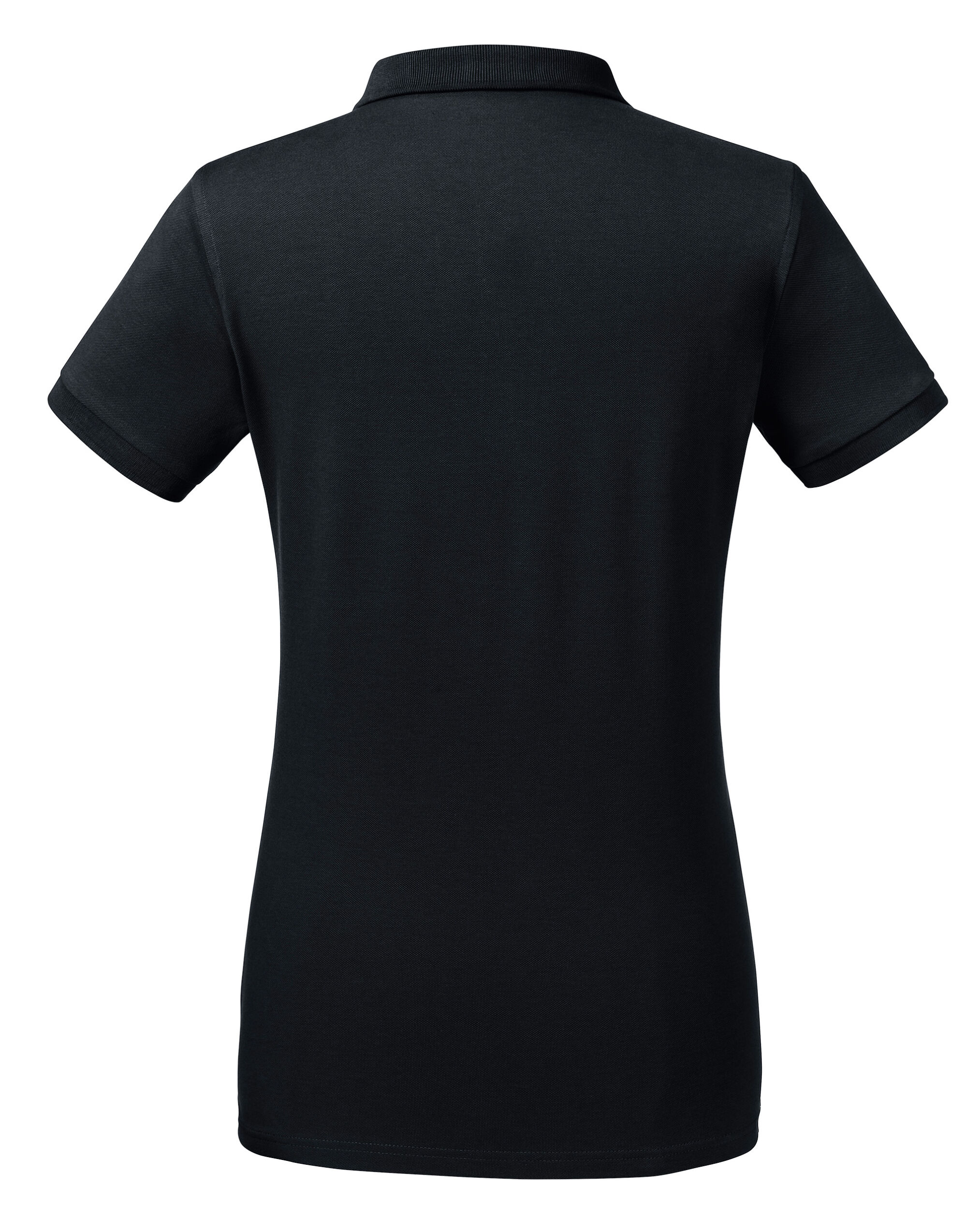 R567F Ladies’ Tailored Stretch Polo Black