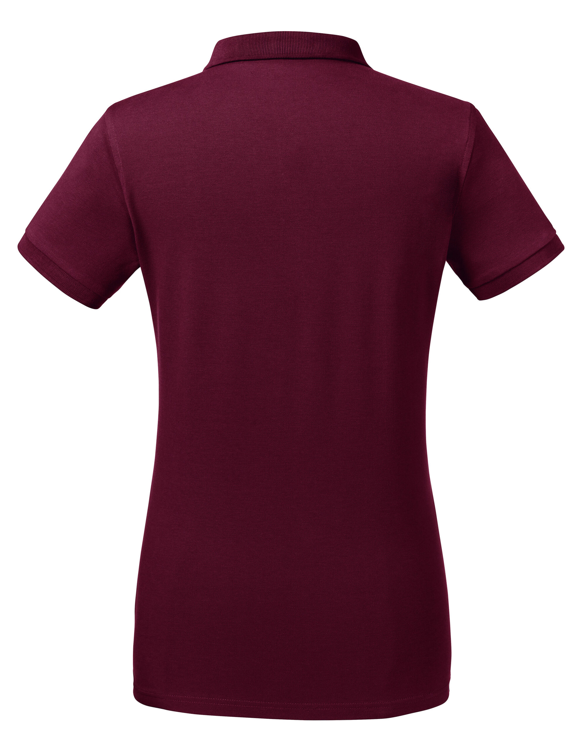 R567F Ladies’ Tailored Stretch Polo Burgundy
