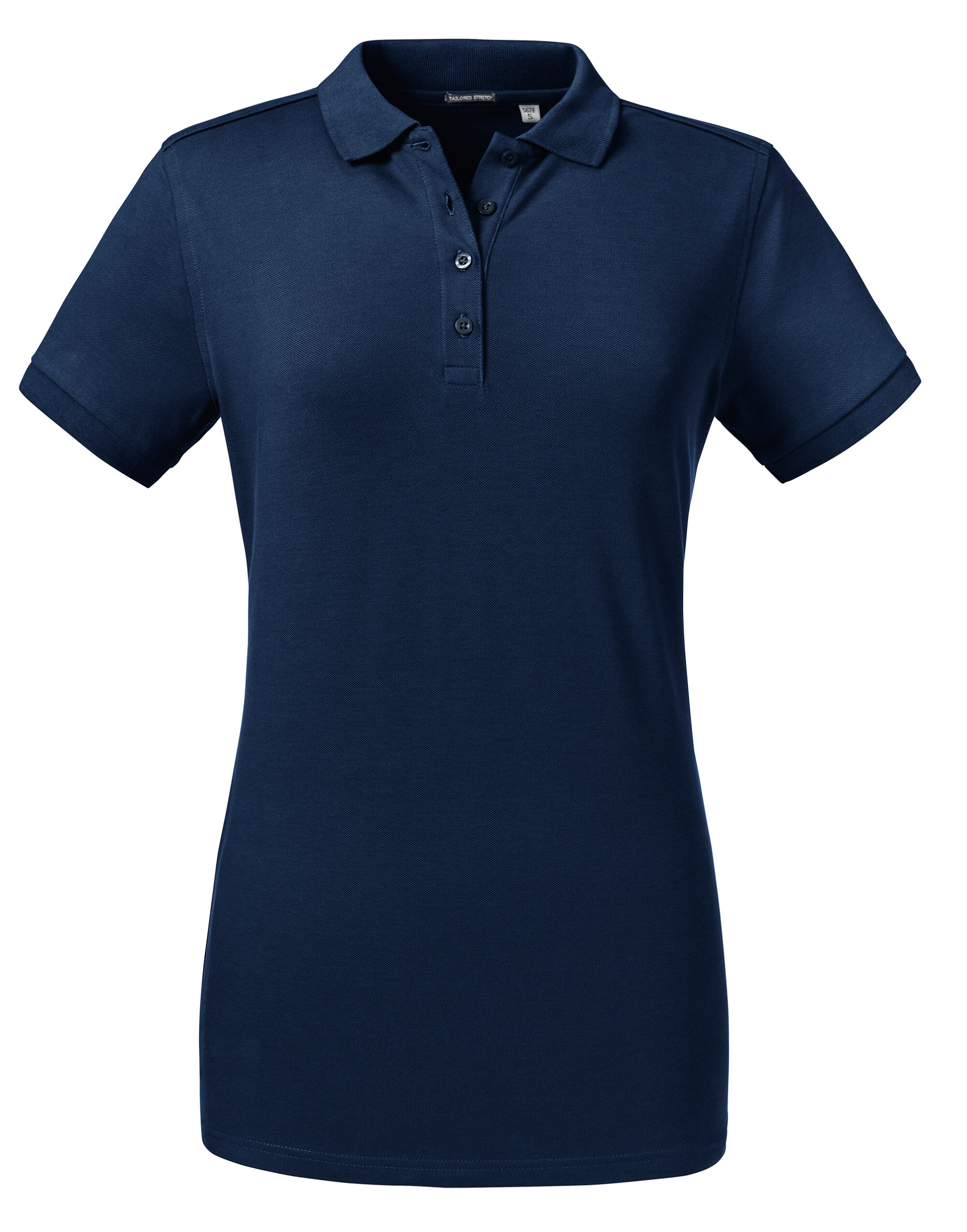 R567F Ladies’ Tailored Stretch Polo French Navy