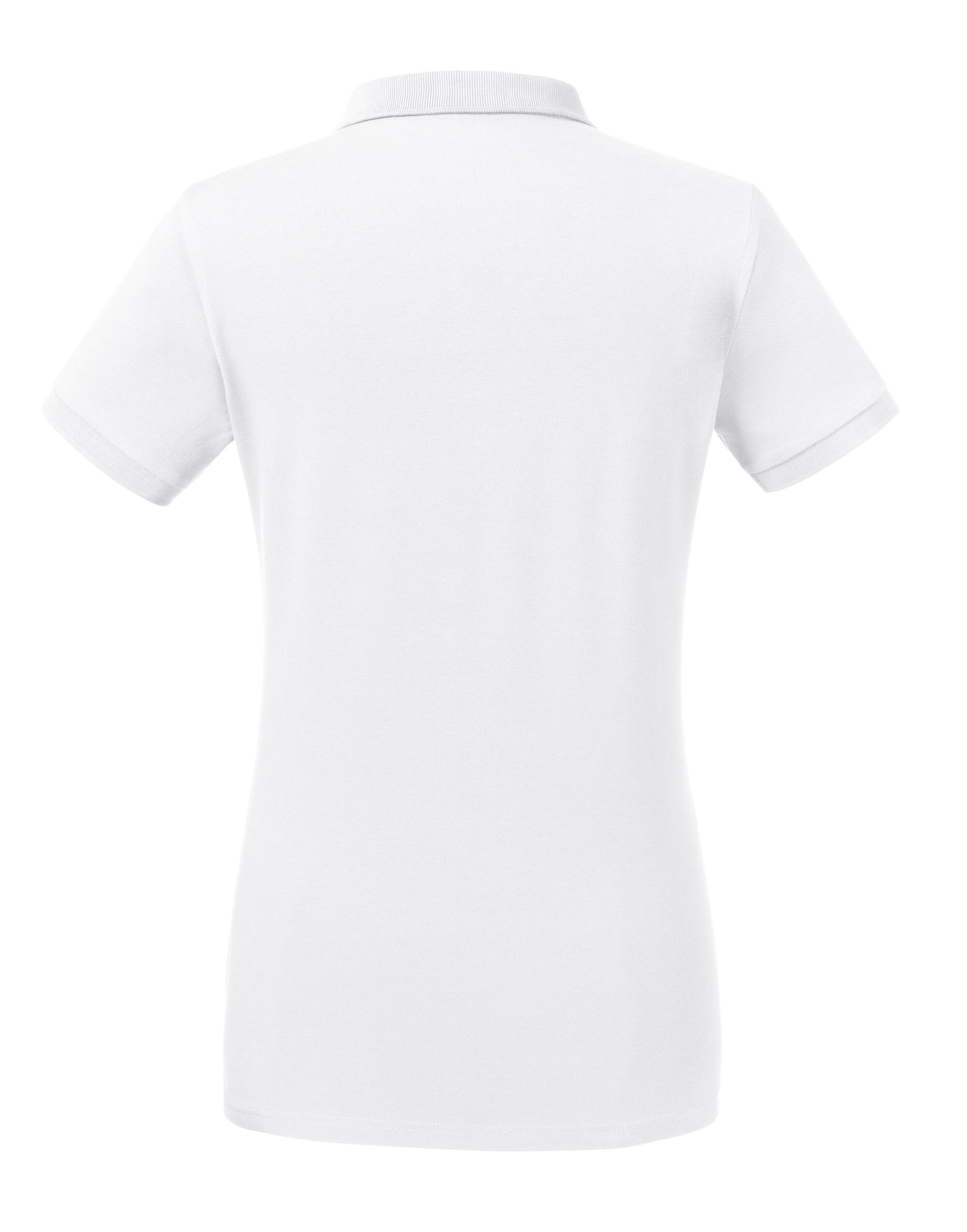 R567F Ladies’ Tailored Stretch Polo White