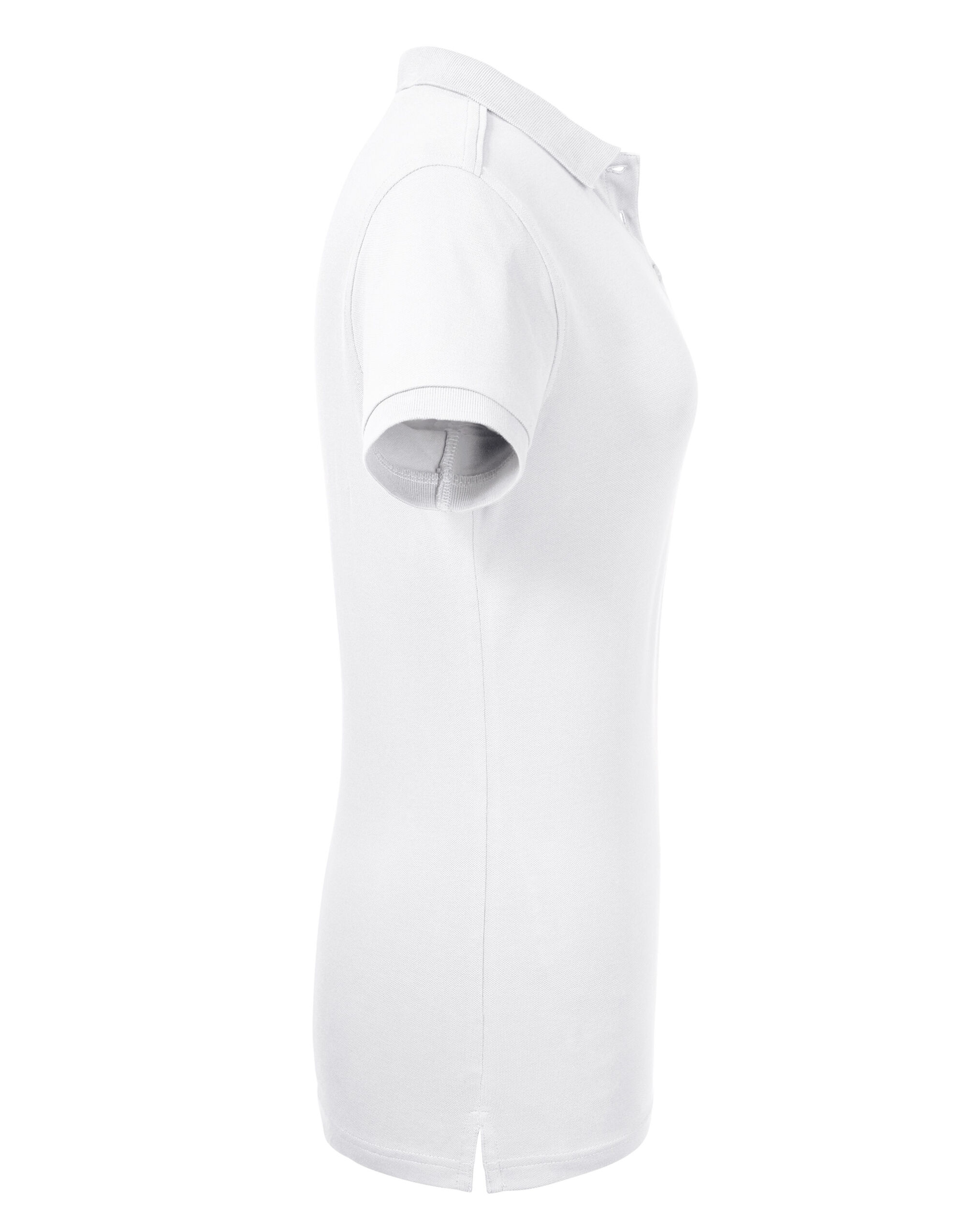 R567F Ladies’ Tailored Stretch Polo White