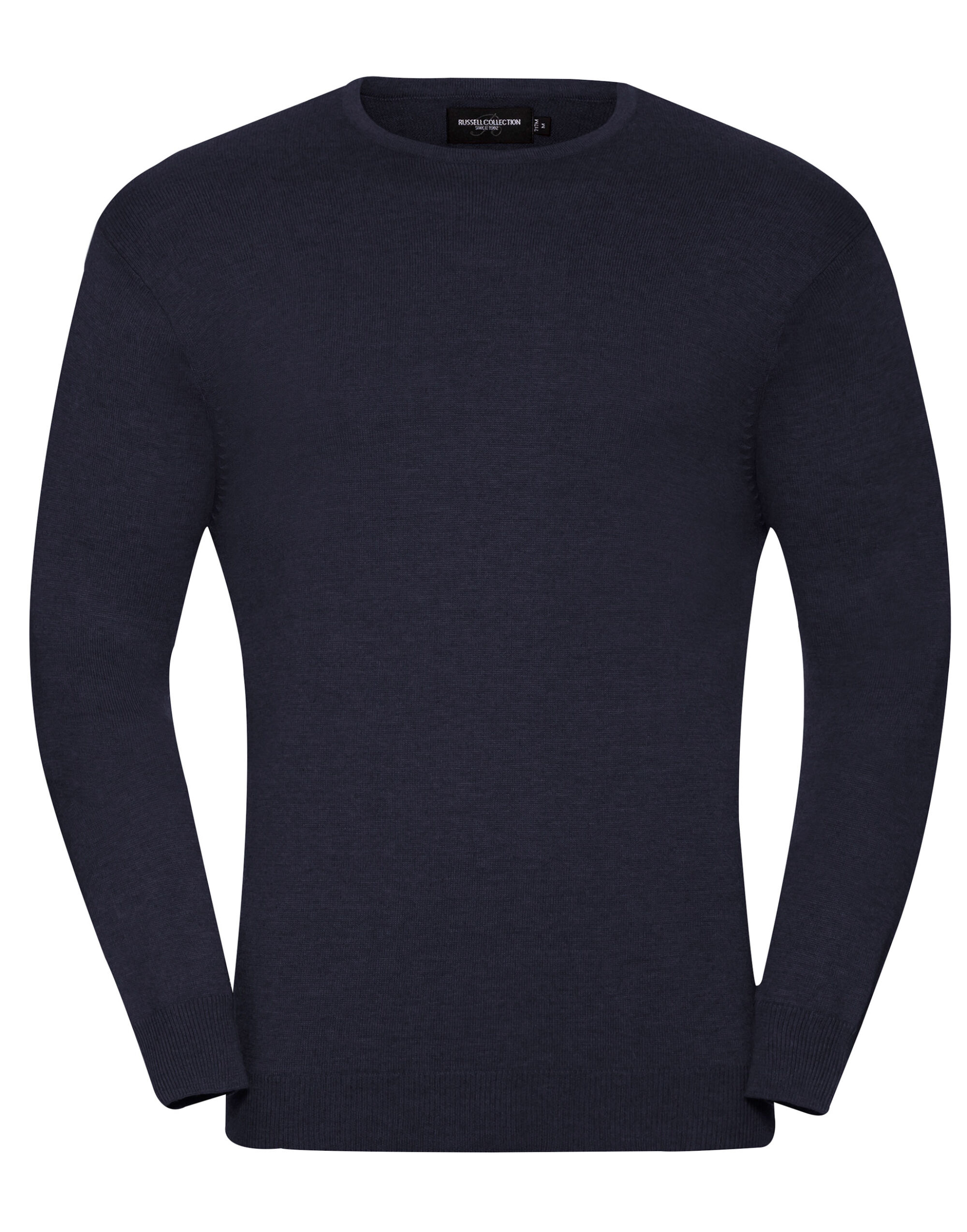 R717M Men’s Crew Neck Knitted Pullover French Navy R717M Men’s Crew Neck Knitted Pullover French Navy