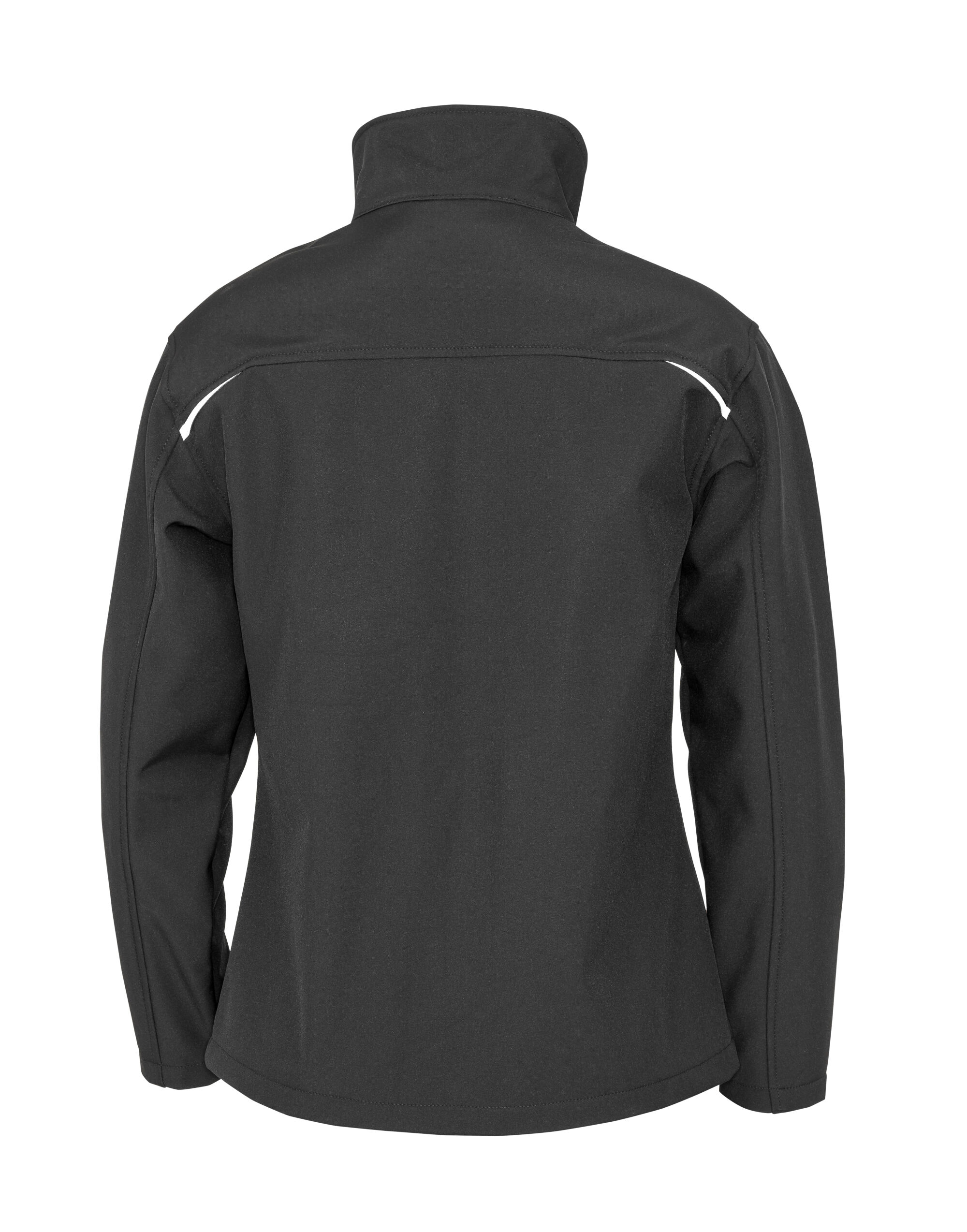 R900F Black Women’s Recycled 3-Layer Printable Softshell Jacket