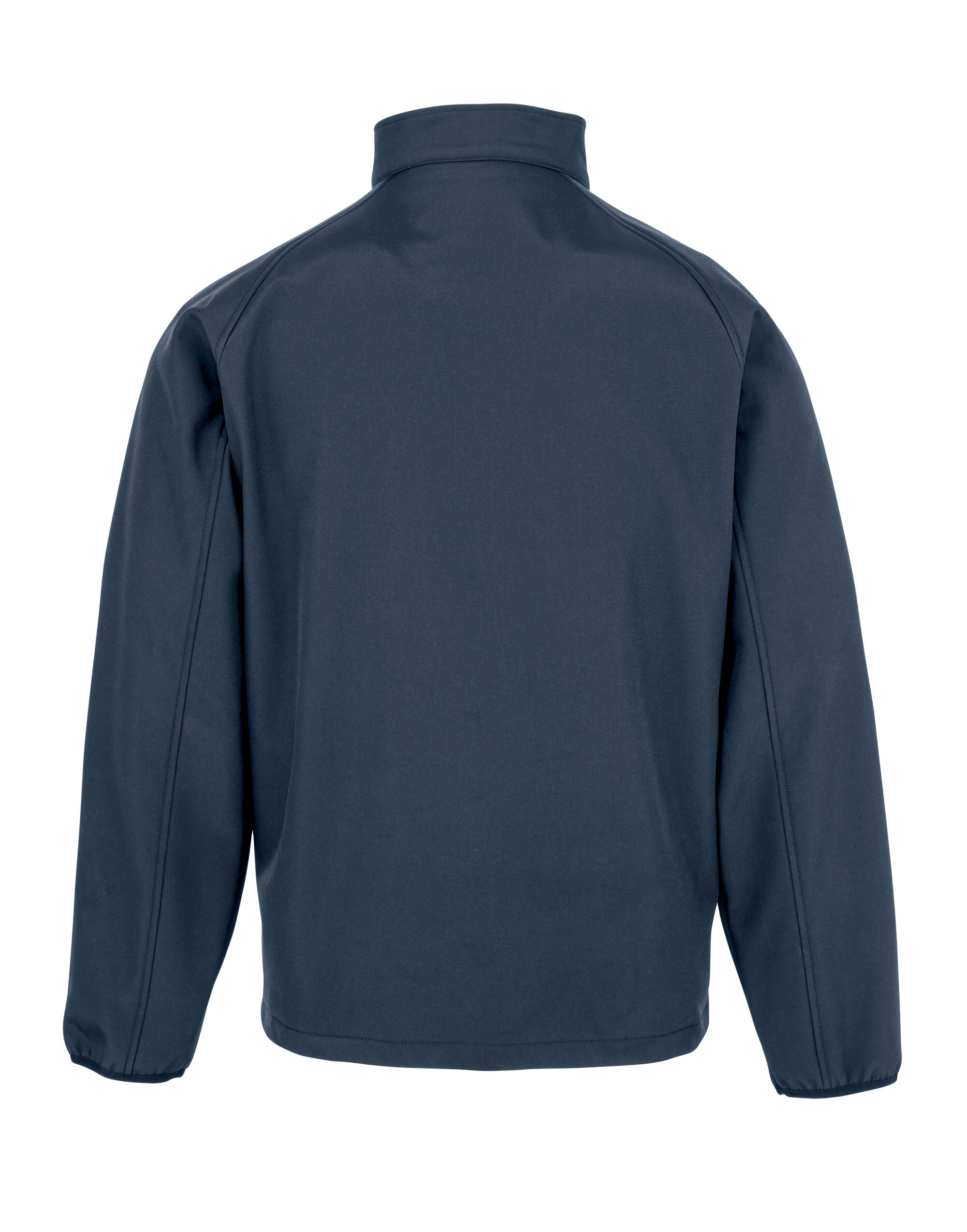 R901JY Navy Recycled 2-Layer Printable Junior & Youth Softshell Jacket