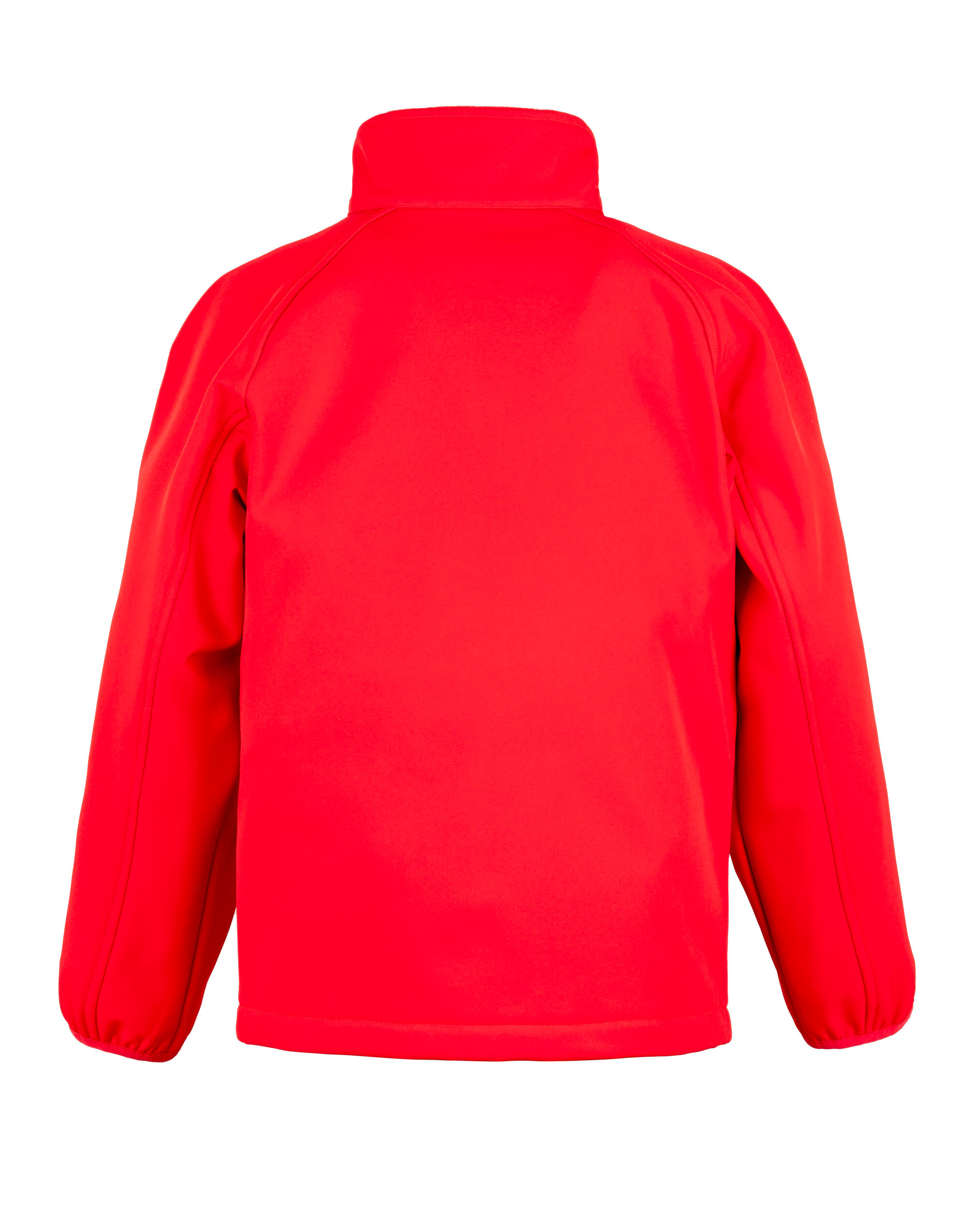 R901JY Red Recycled 2-Layer Printable Junior & Youth Softshell Jacket