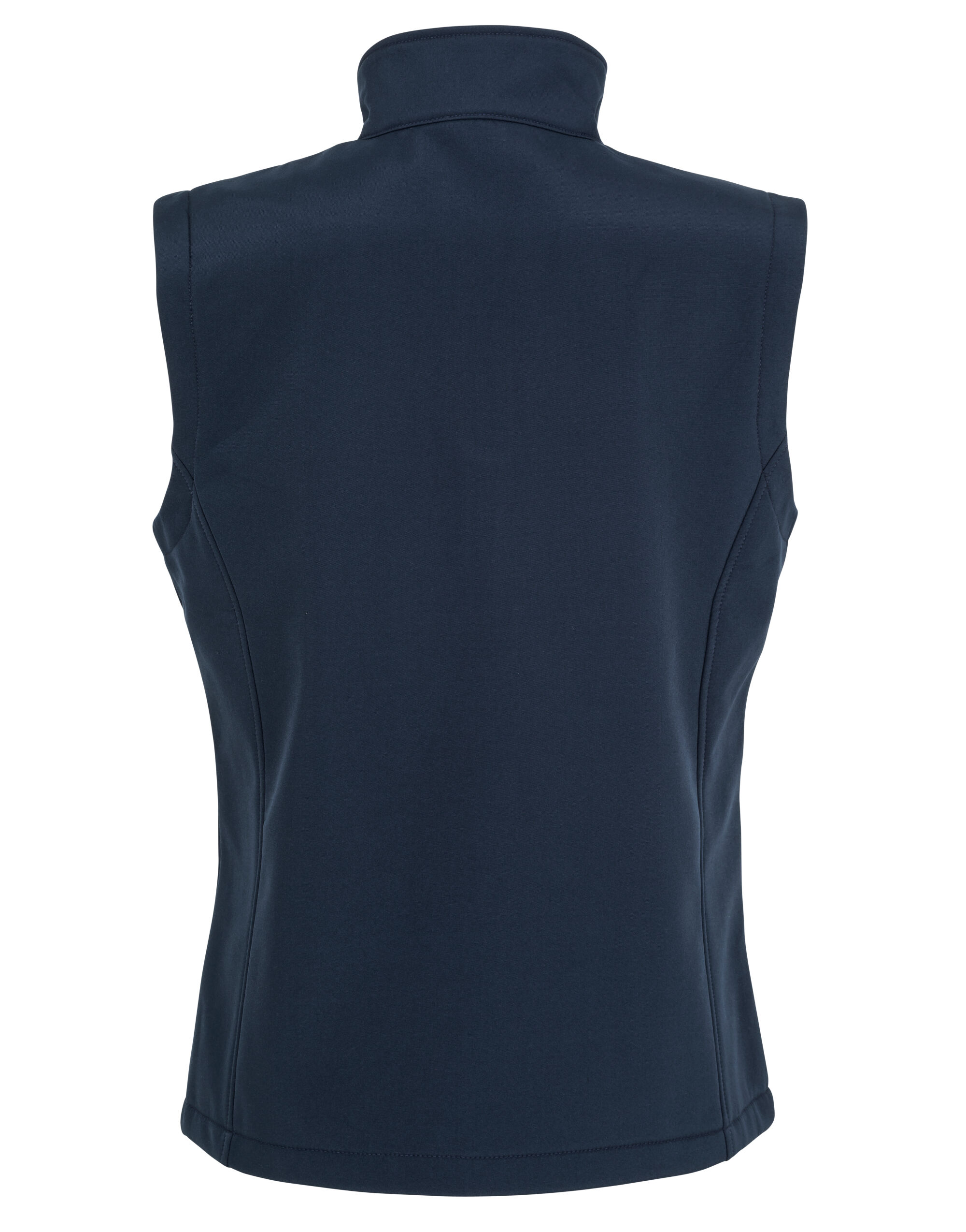 R902F Navy Ladies’ Recycled 2-Layer Printable Softshell Bodywarmer