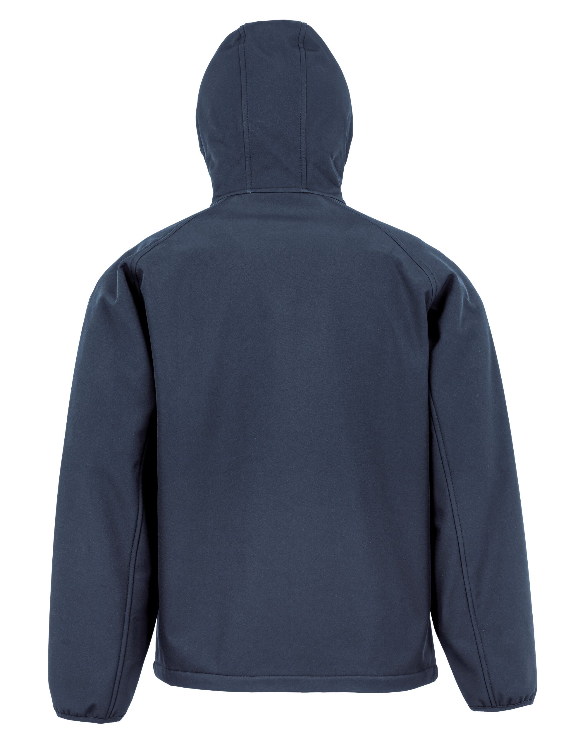 R911M Navy Recycled 3-Layer Printable Hood Softshell