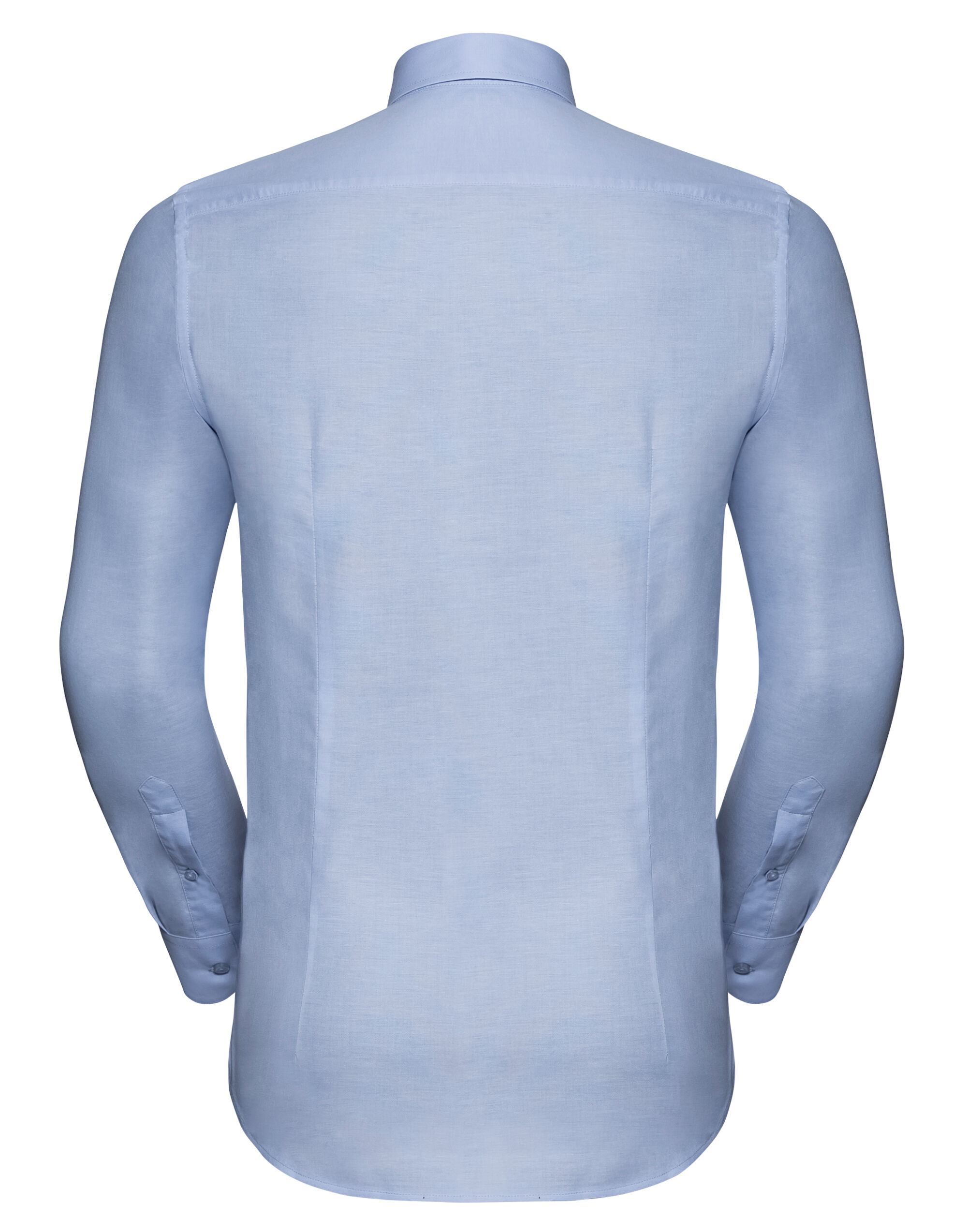 R928MC Men’s Long Sleeve Tailored Button-Down Oxford Shirt Oxford Blue