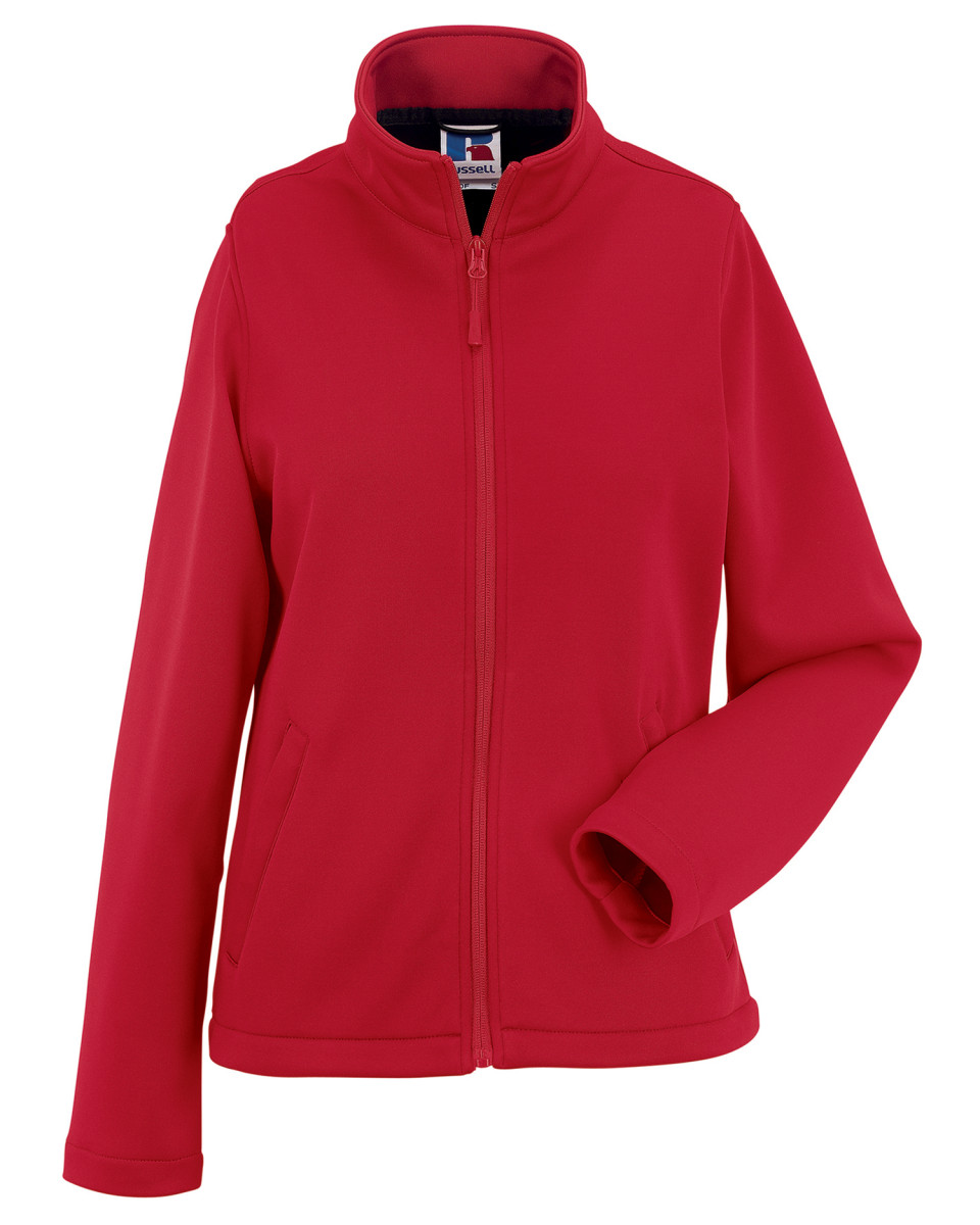 Classic Red Ladies’ Smart Softshell Jacket