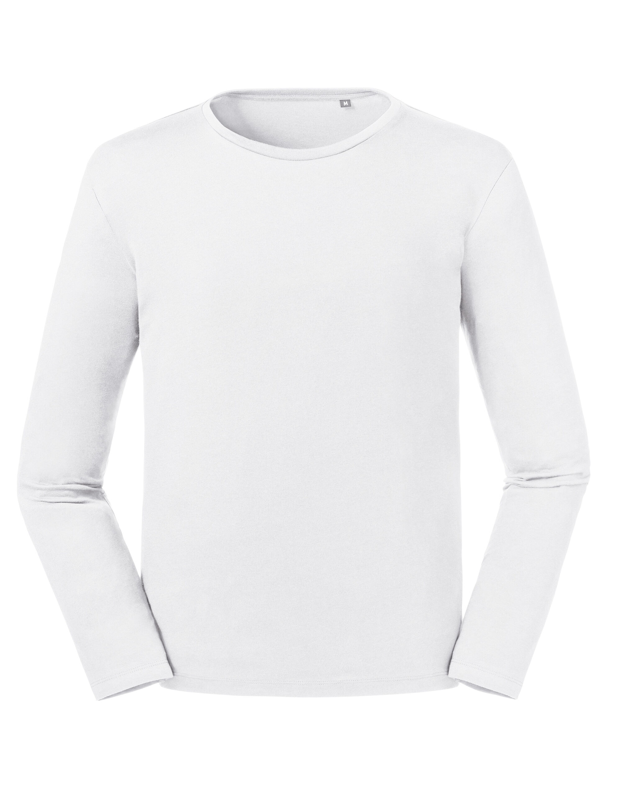 White Men’s Long Sleeve T