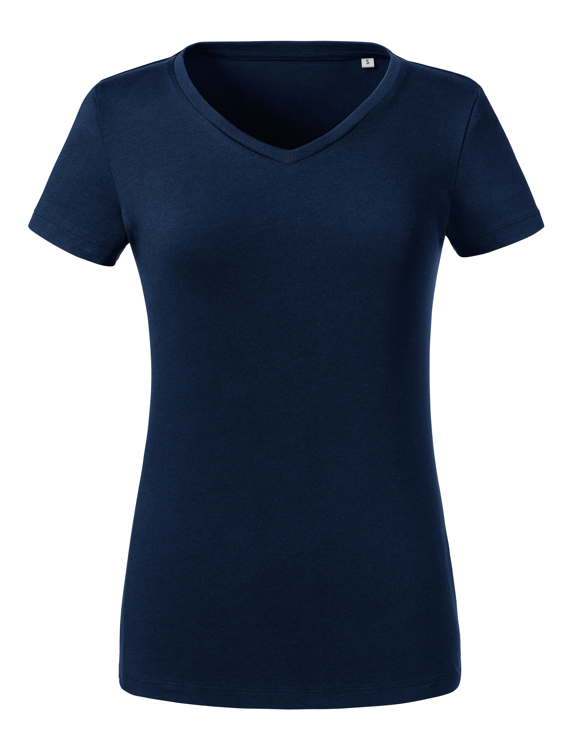 R103F Ladies’ V-Neck T French Navy