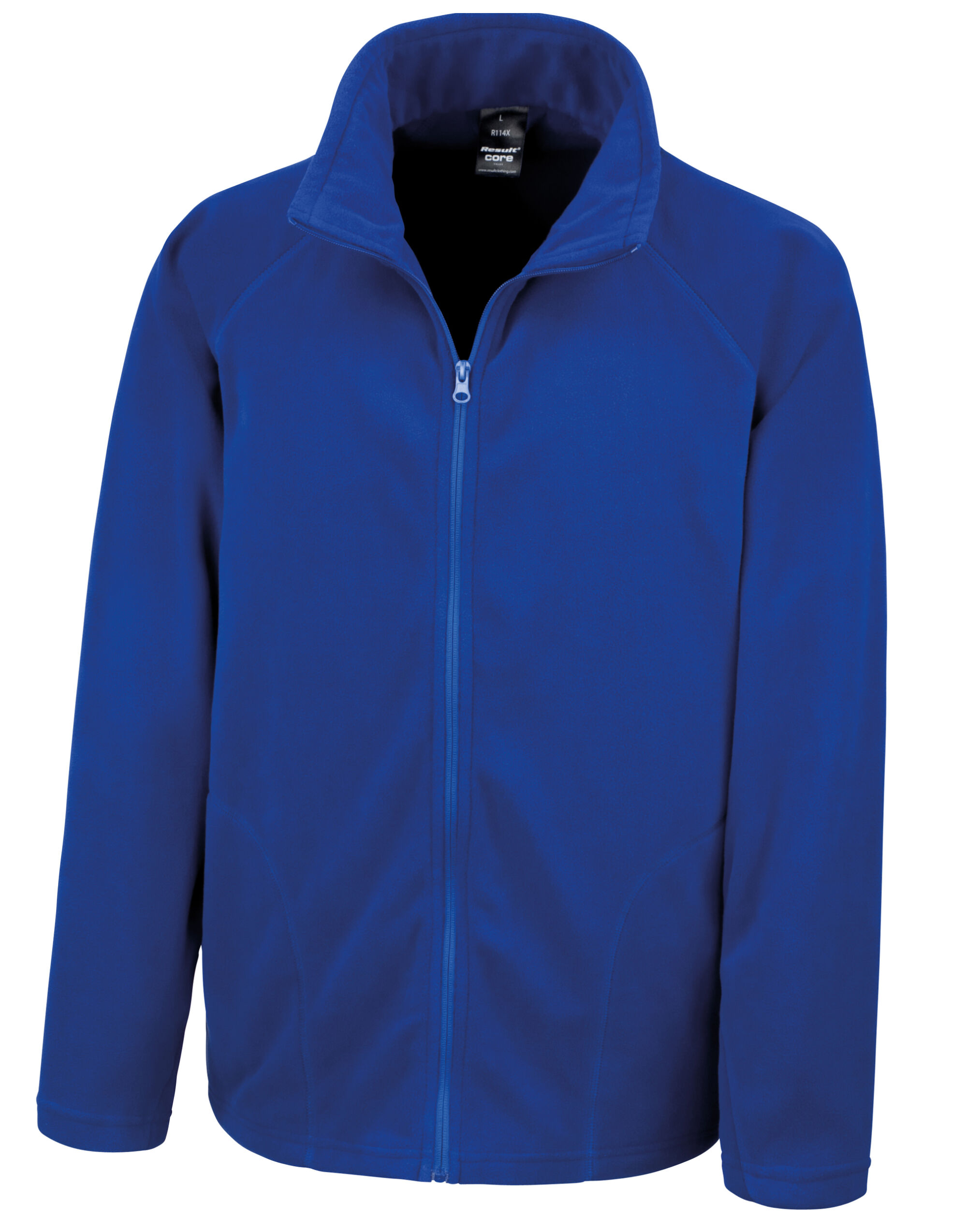 R114X Microfleece Jacket Royal Blue R114X Microfleece Jacket Royal Blue