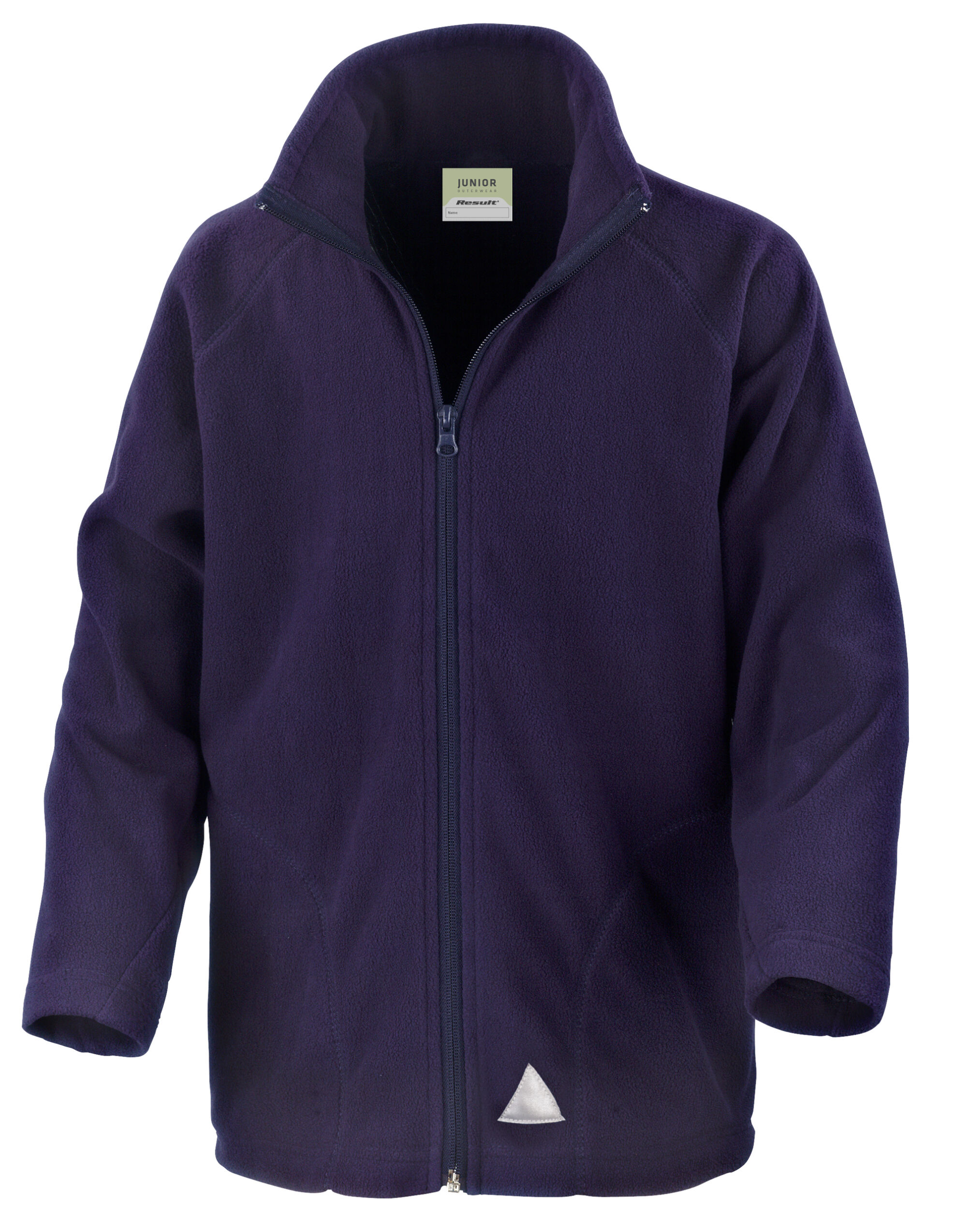 R114JY Junior Microfleece Jacket Navy R114JY Junior Microfleece Jacket Navy