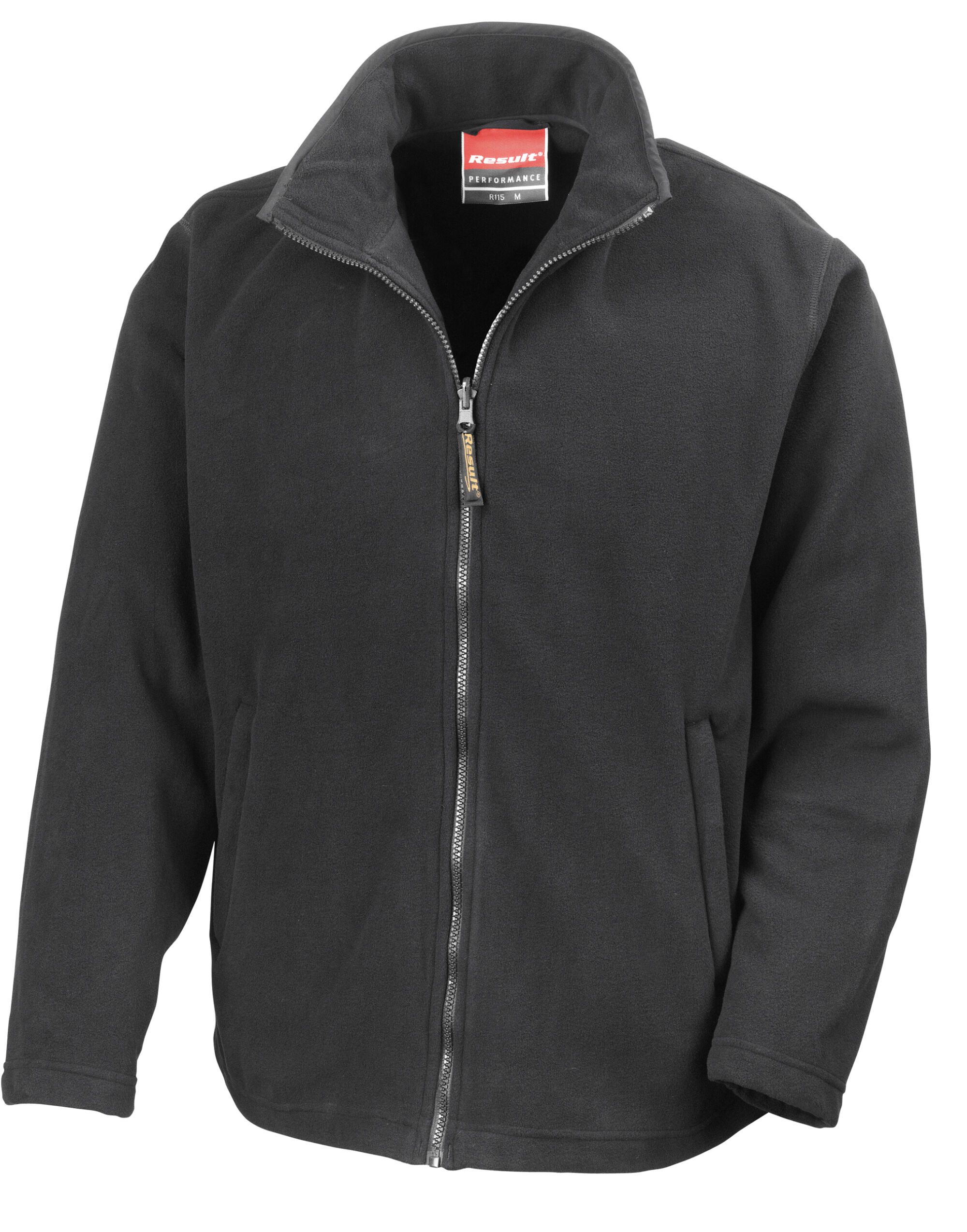 R115M Black Men’s Horizon High Grade Microfleece Jacket