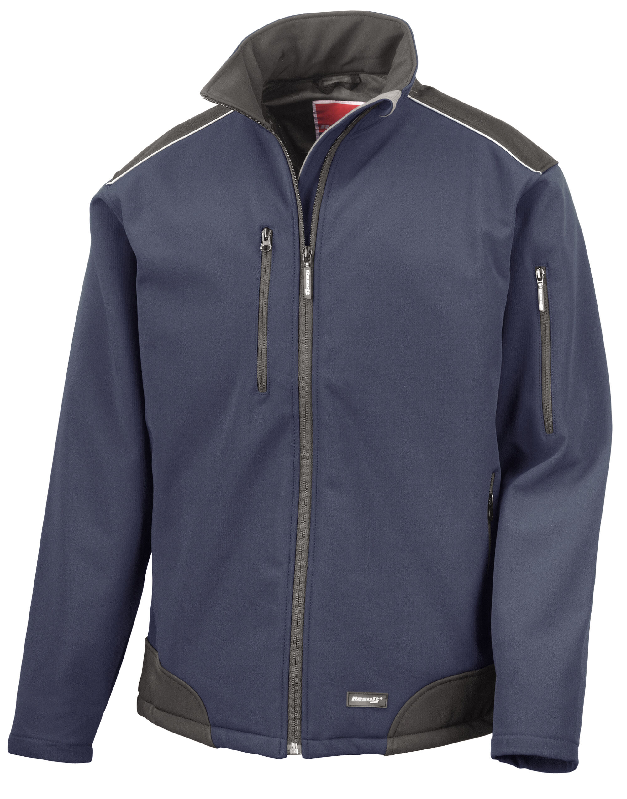 R124X Ripstop Softshell Workwear Jacket with CORDURA® Navy/Black R124X Ripstop Softshell Workwear Jacket with CORDURA® Navy/Black