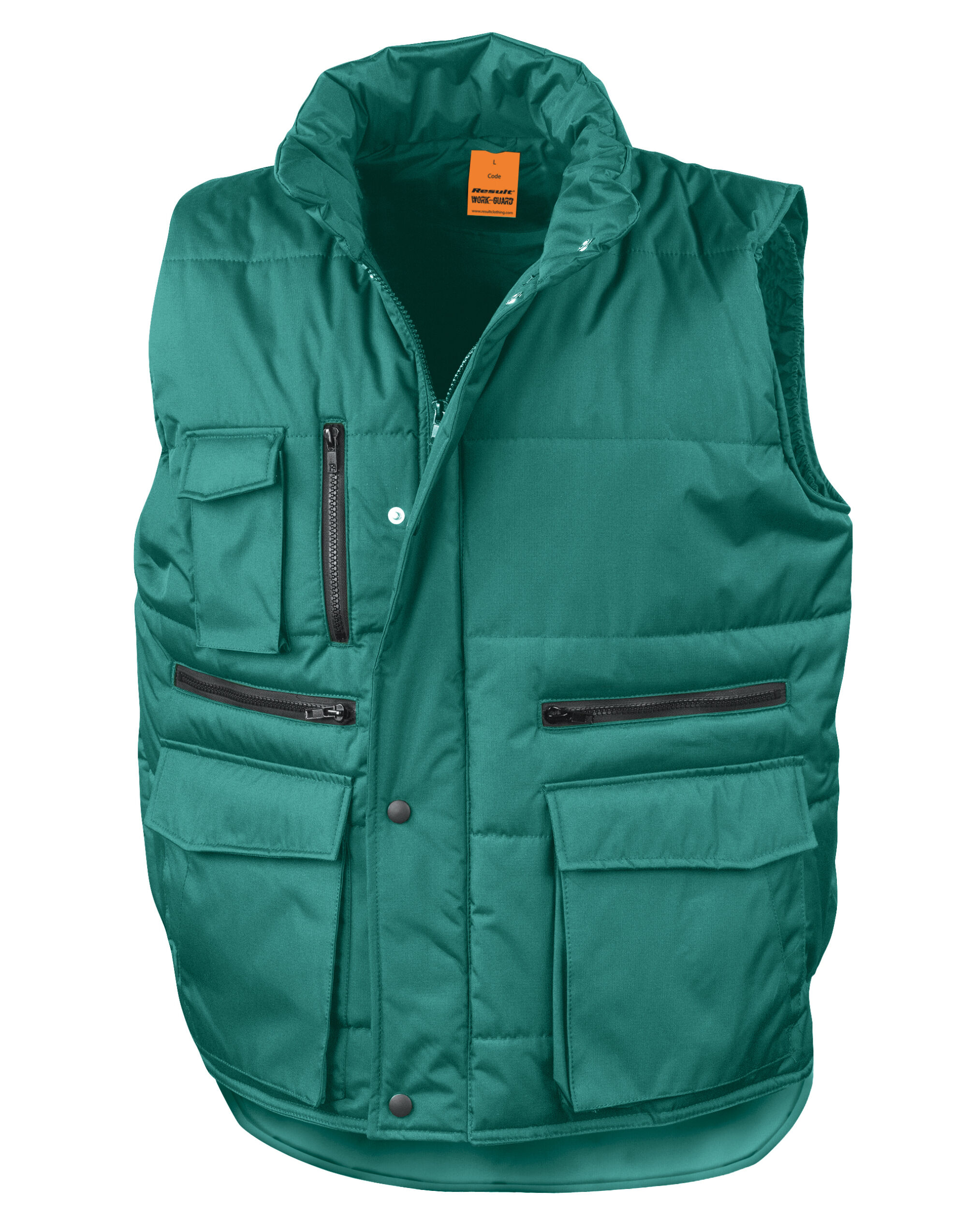 R127X Lance Ripstop Bodywarmer Bottle Green R127X Lance Ripstop Bodywarmer Bottle Green