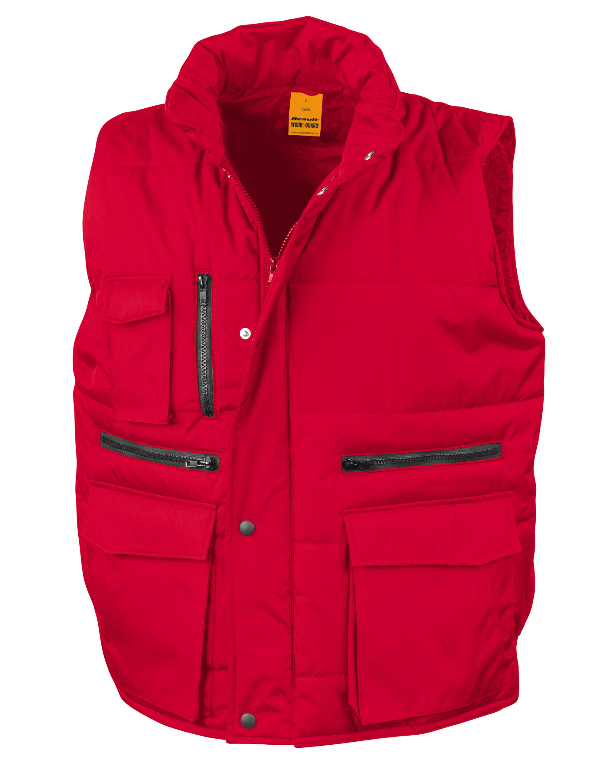 R127X Lance Ripstop Bodywarmer Red R127X Lance Ripstop Bodywarmer Red