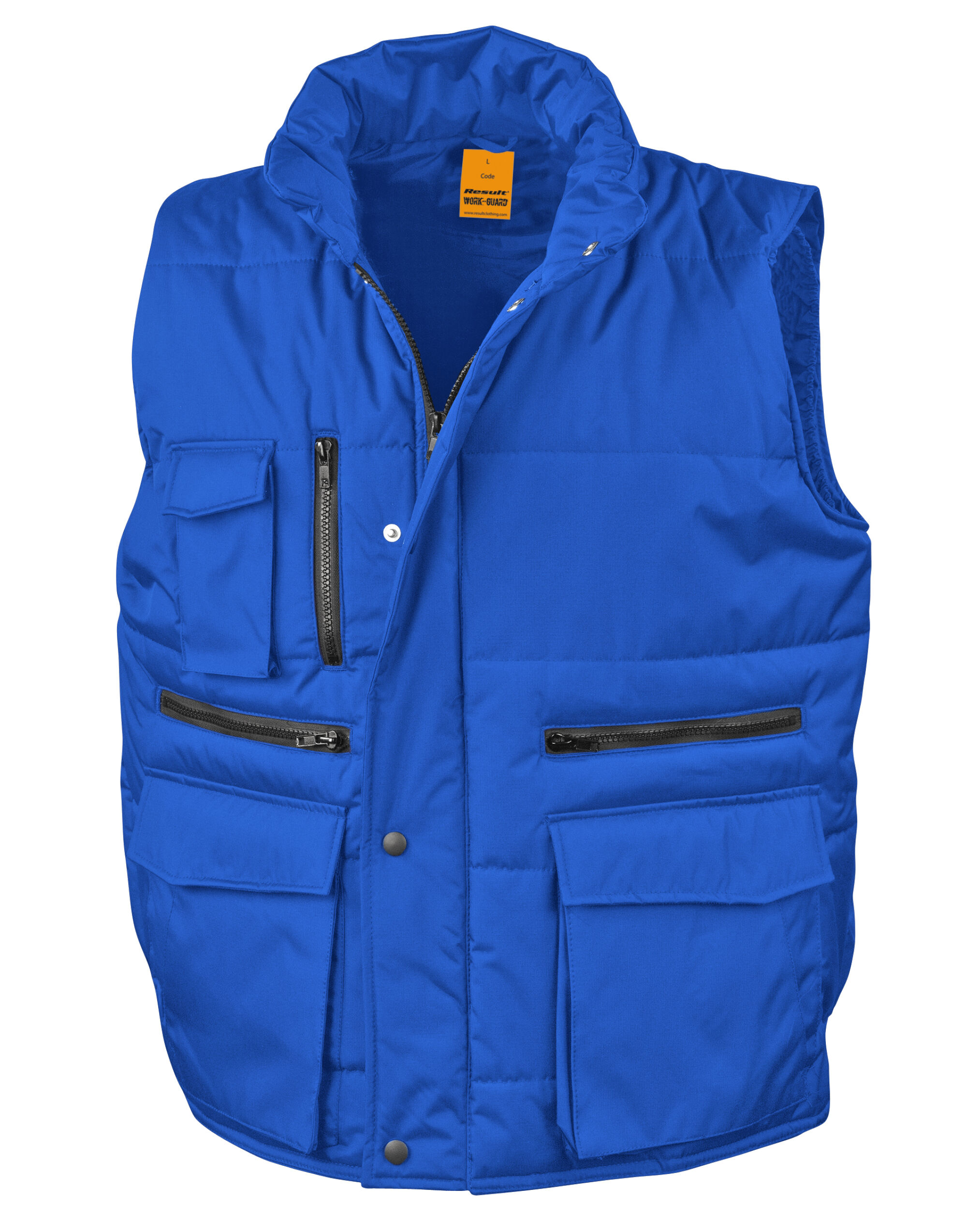 R127X Lance Ripstop Bodywarmer Royal Blue R127X Lance Ripstop Bodywarmer Royal Blue