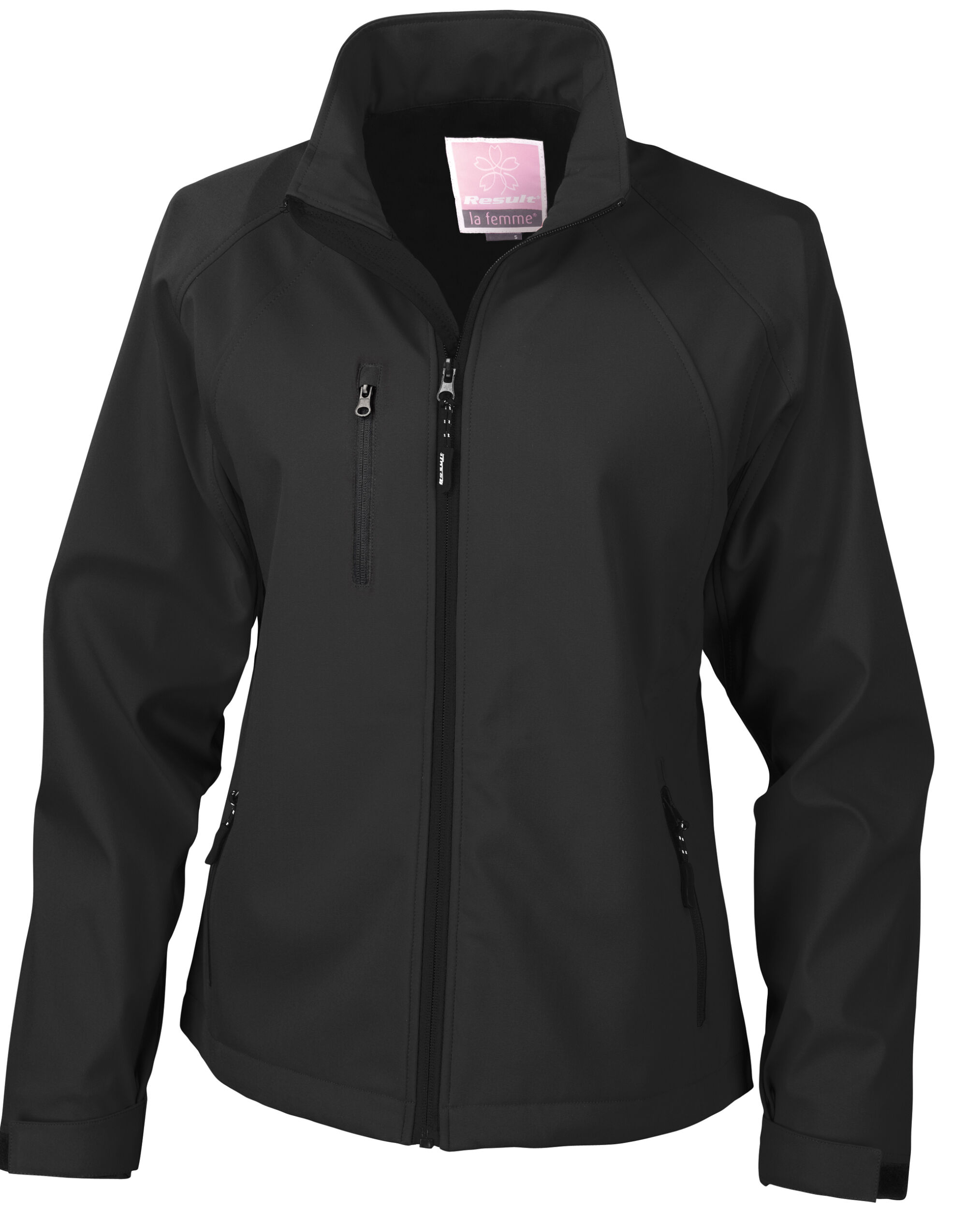 R128F Black Women’s Base Layer Softshell Jacket