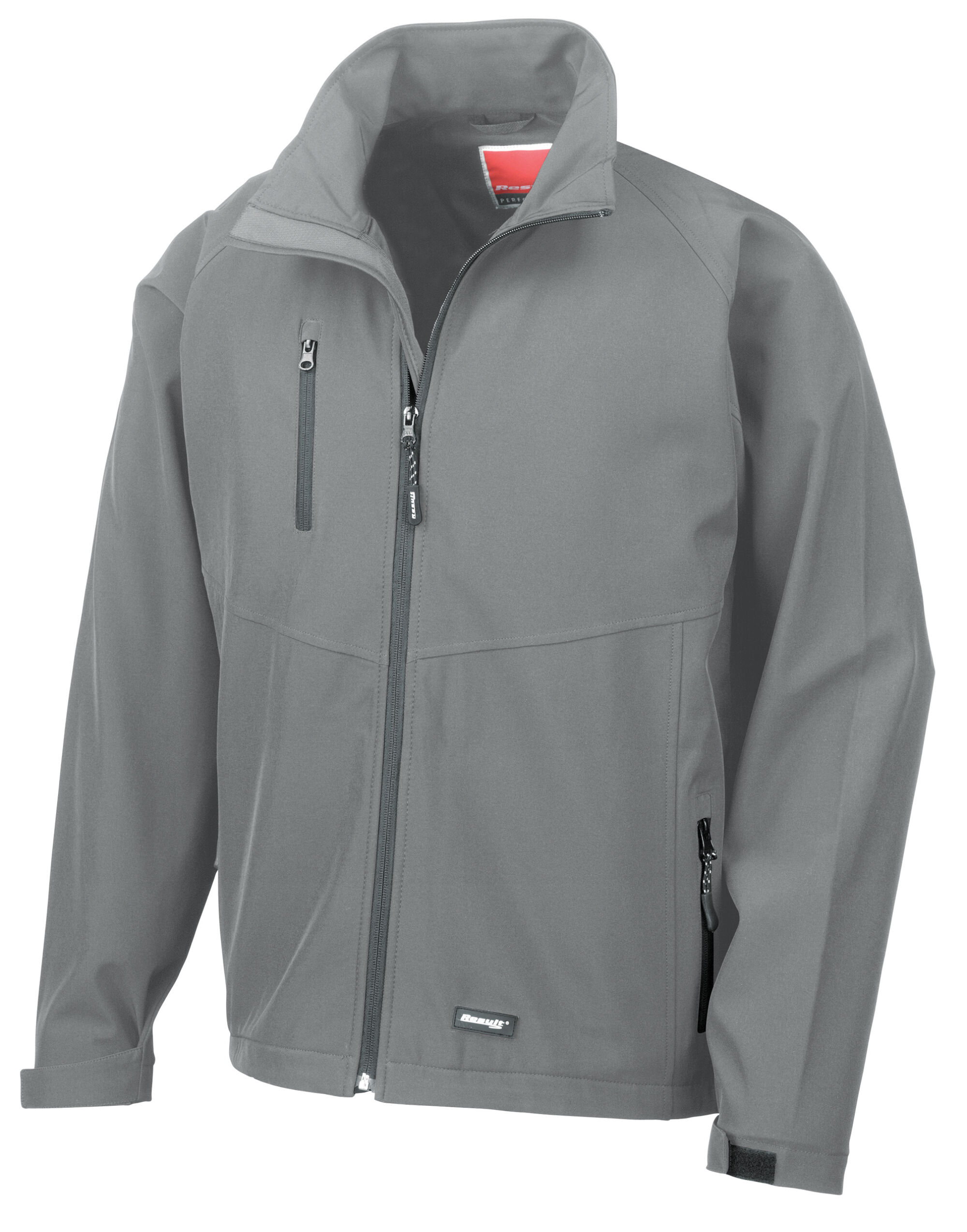 R128M Men’s Base Layer Softshell Jacket Silver Grey R128M Men’s Base Layer Softshell Jacket Silver Grey