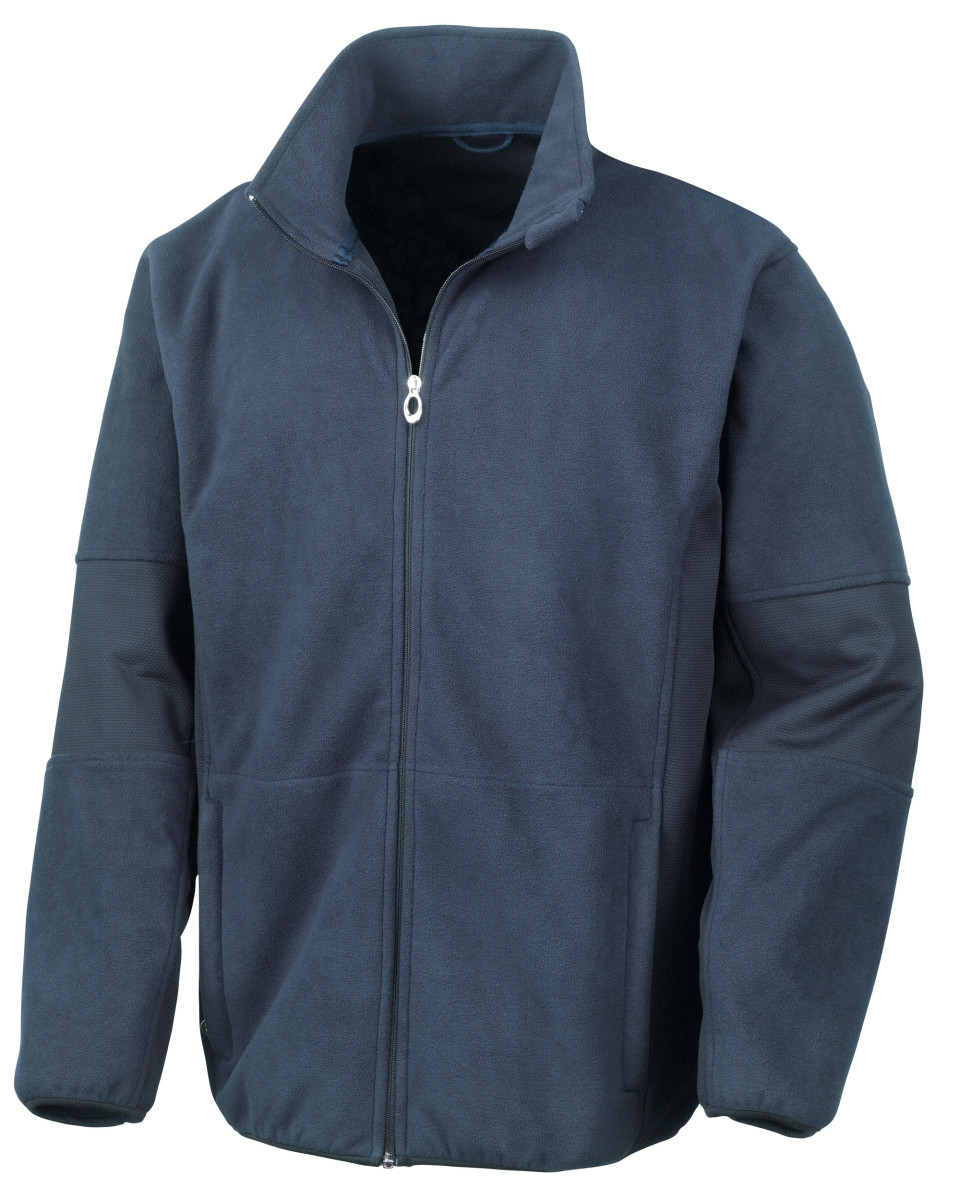 R131M Osaka Combed Pile Softshell Jacket Navy