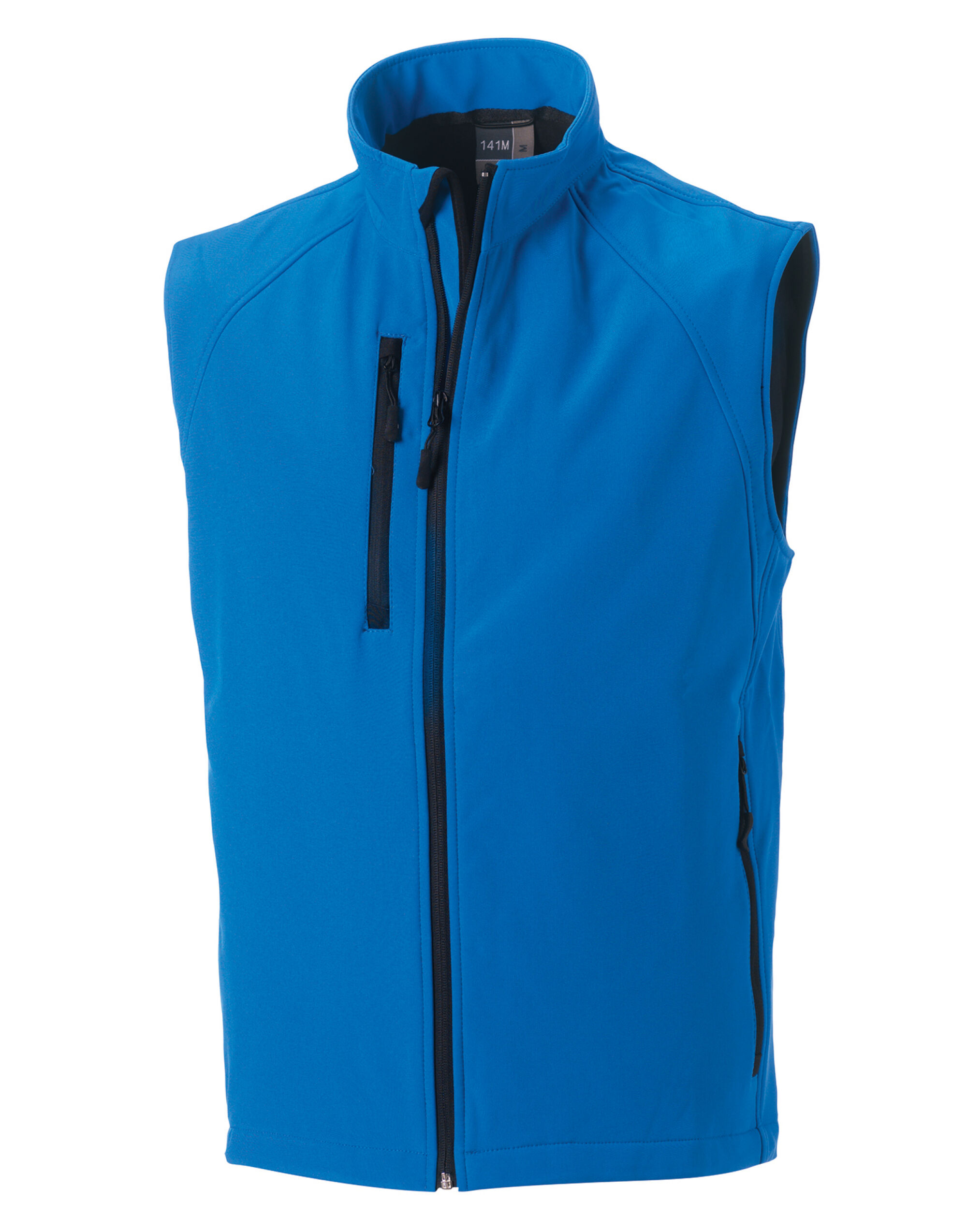 R141M Men’s Softshell Gilet Azure Blue