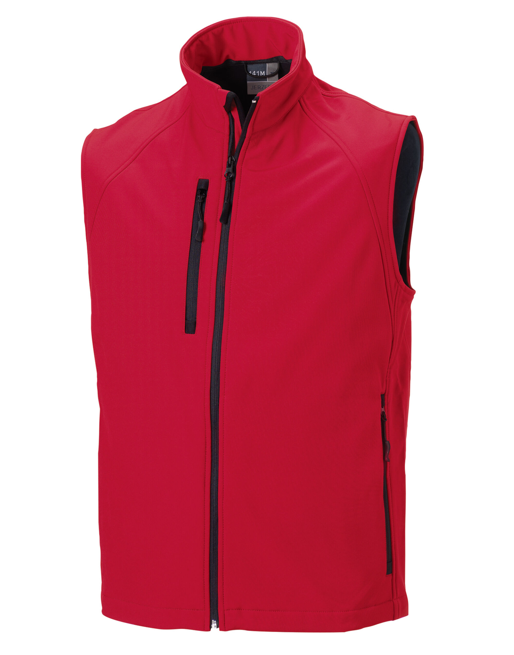 R141M Men’s Softshell Gilet Classic Red