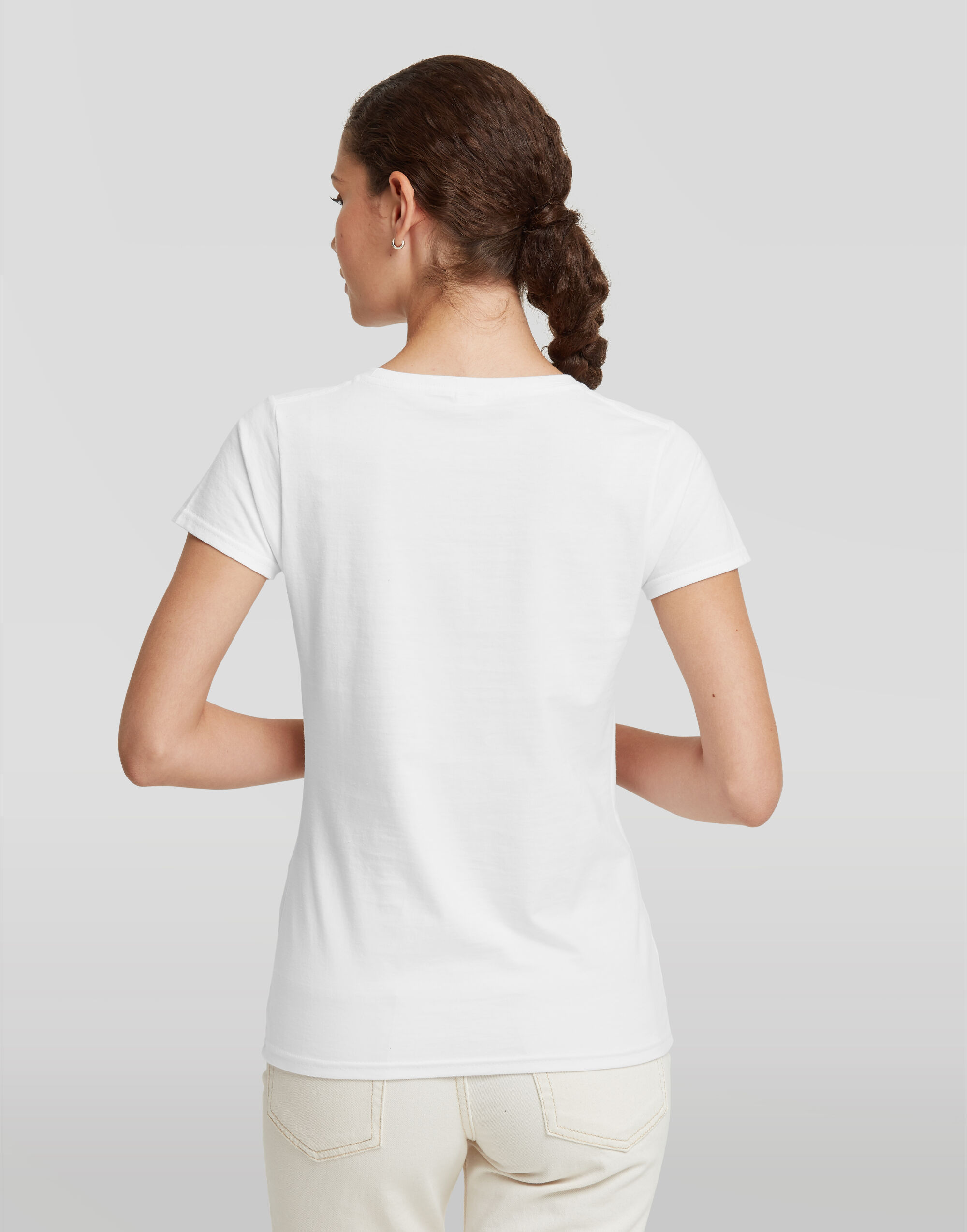 R180F Ladies’ Authentic Classic T White