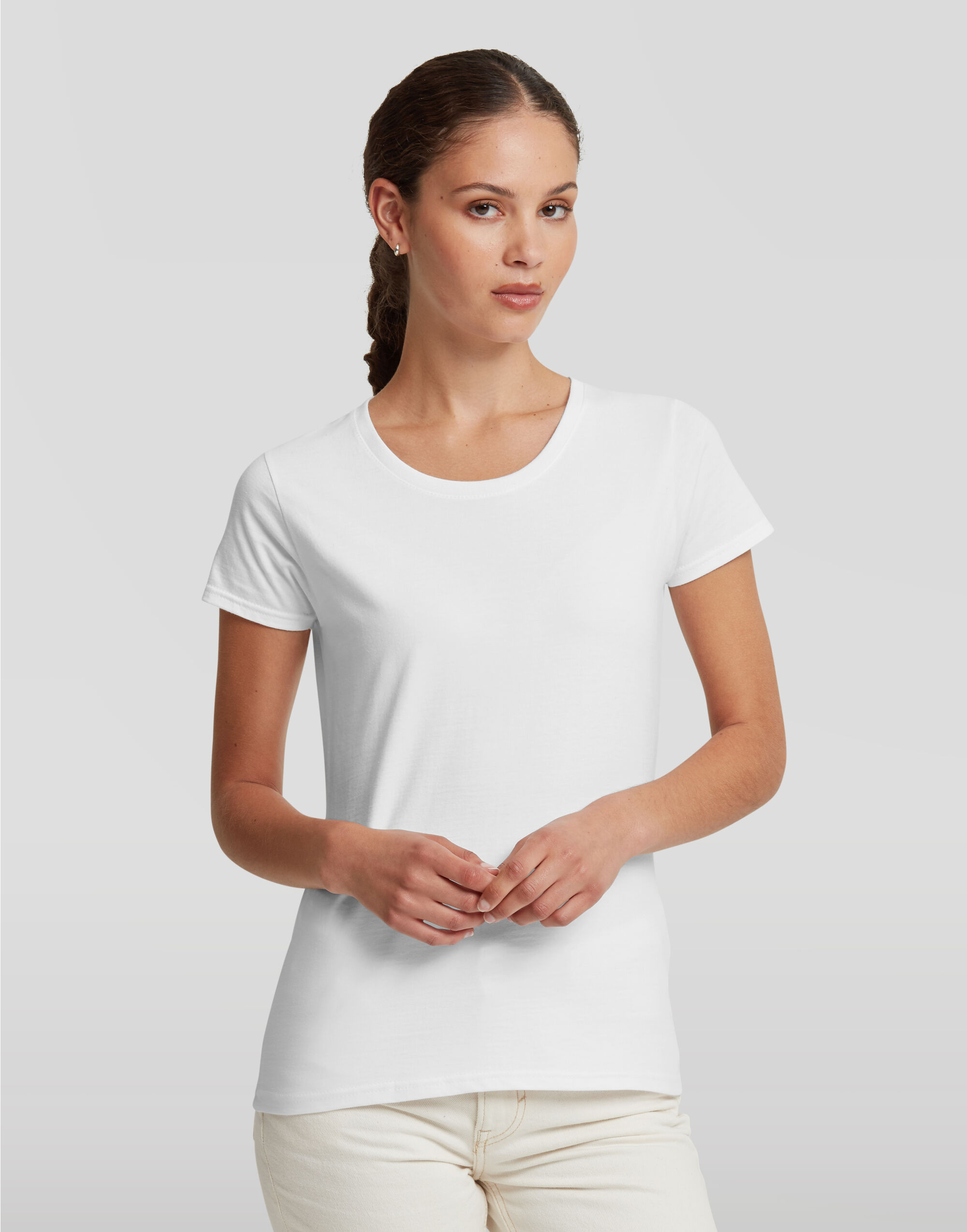 R180F Ladies’ Authentic Classic T White R180F Ladies’ Authentic Classic T White