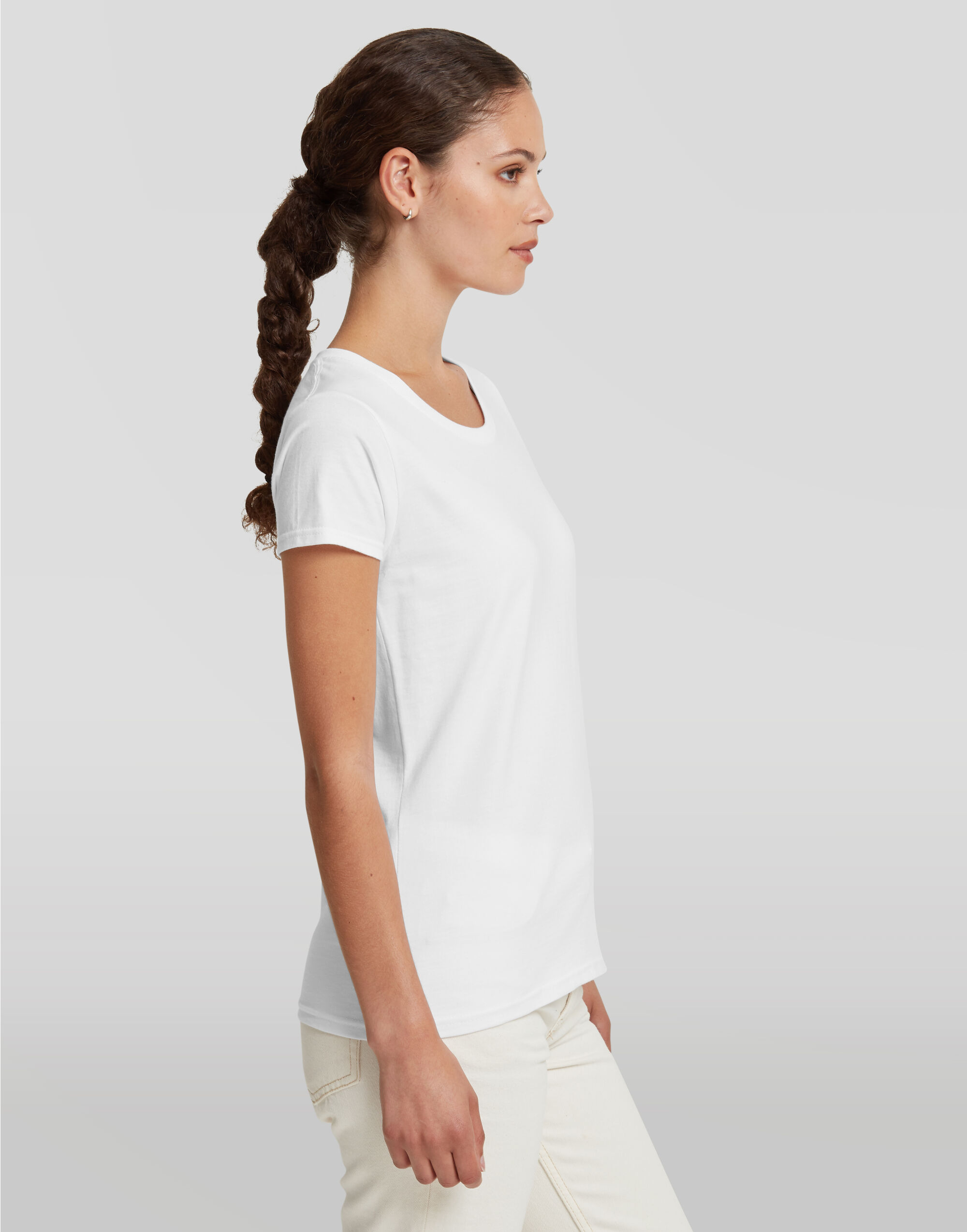 R180F Ladies’ Authentic Classic T White