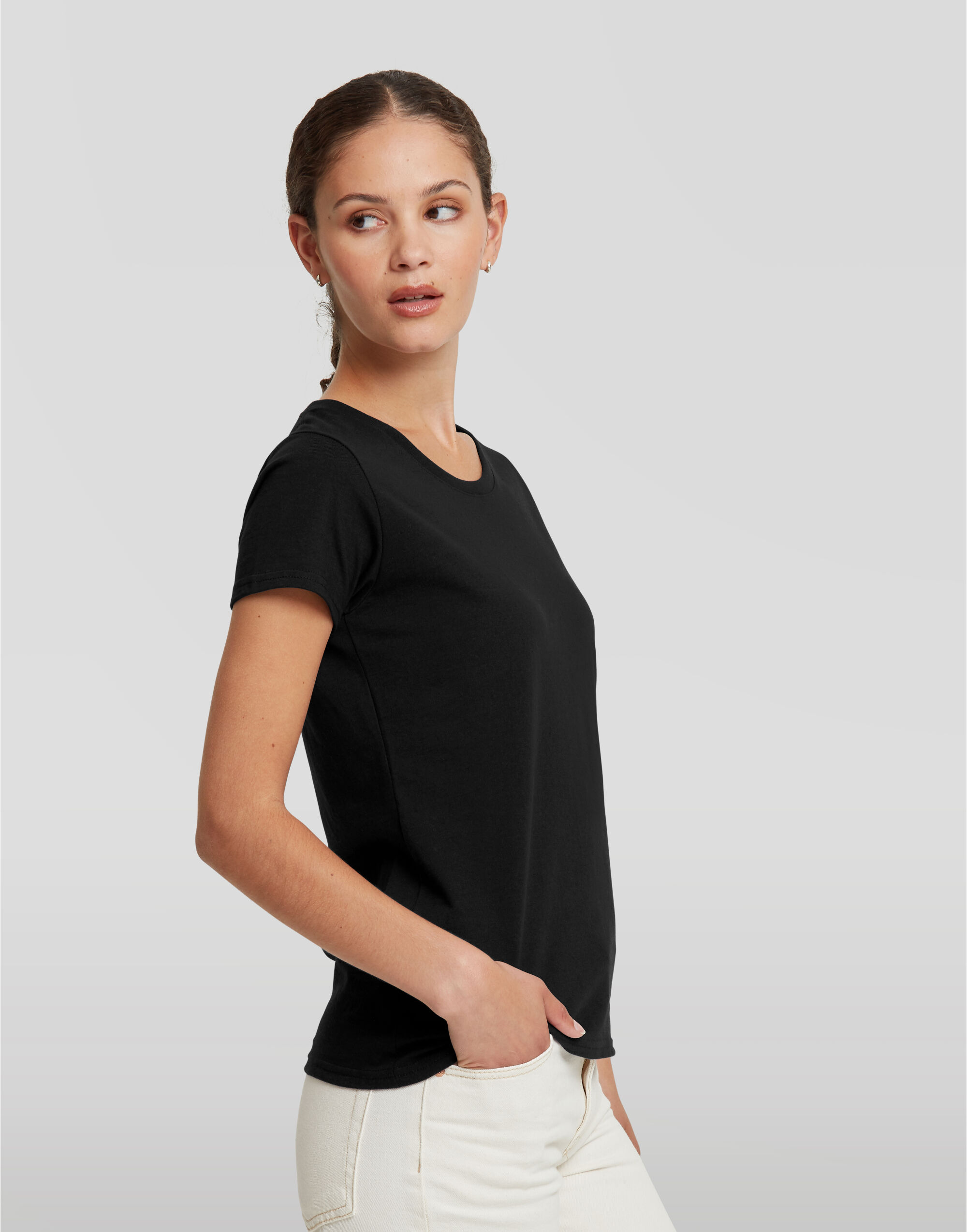 R180F Ladies’ Authentic Classic T Black