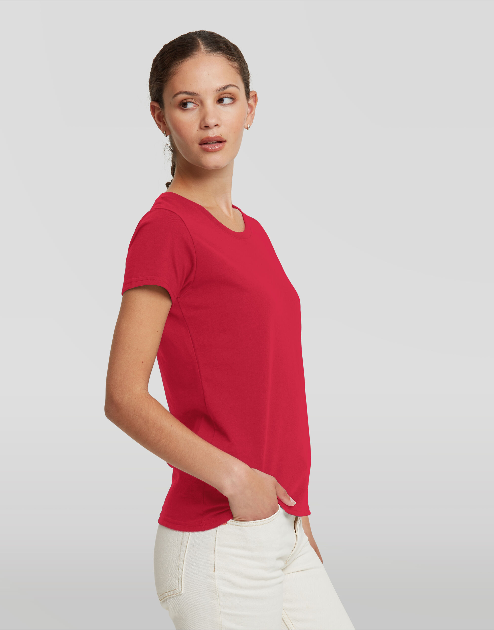 R180F Ladies’ Authentic Classic T Classic Red