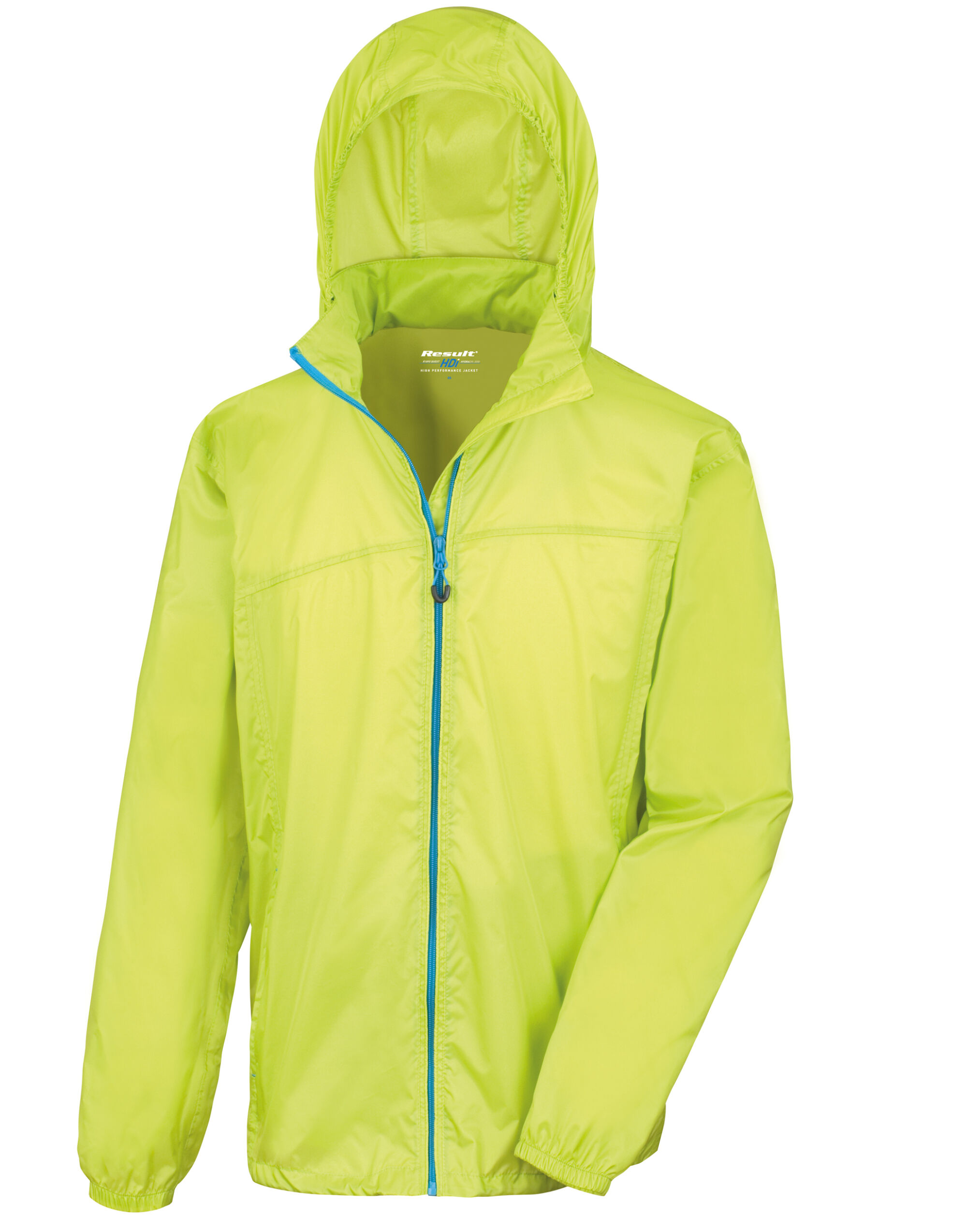 R189X HDi Quest Lightweight Stowable Jacket Lime/Royal