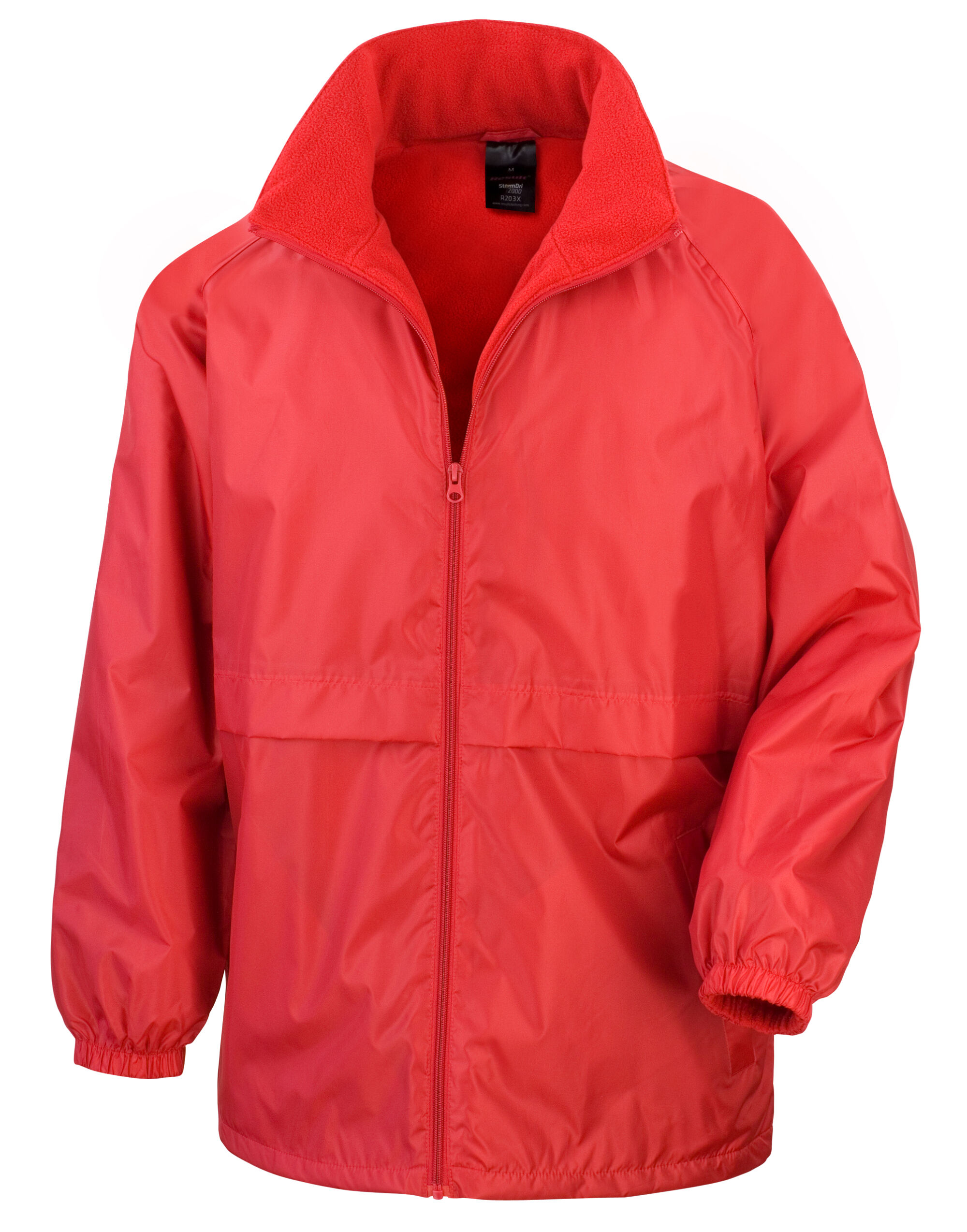 R203X Microfleece Lined Jacket Red