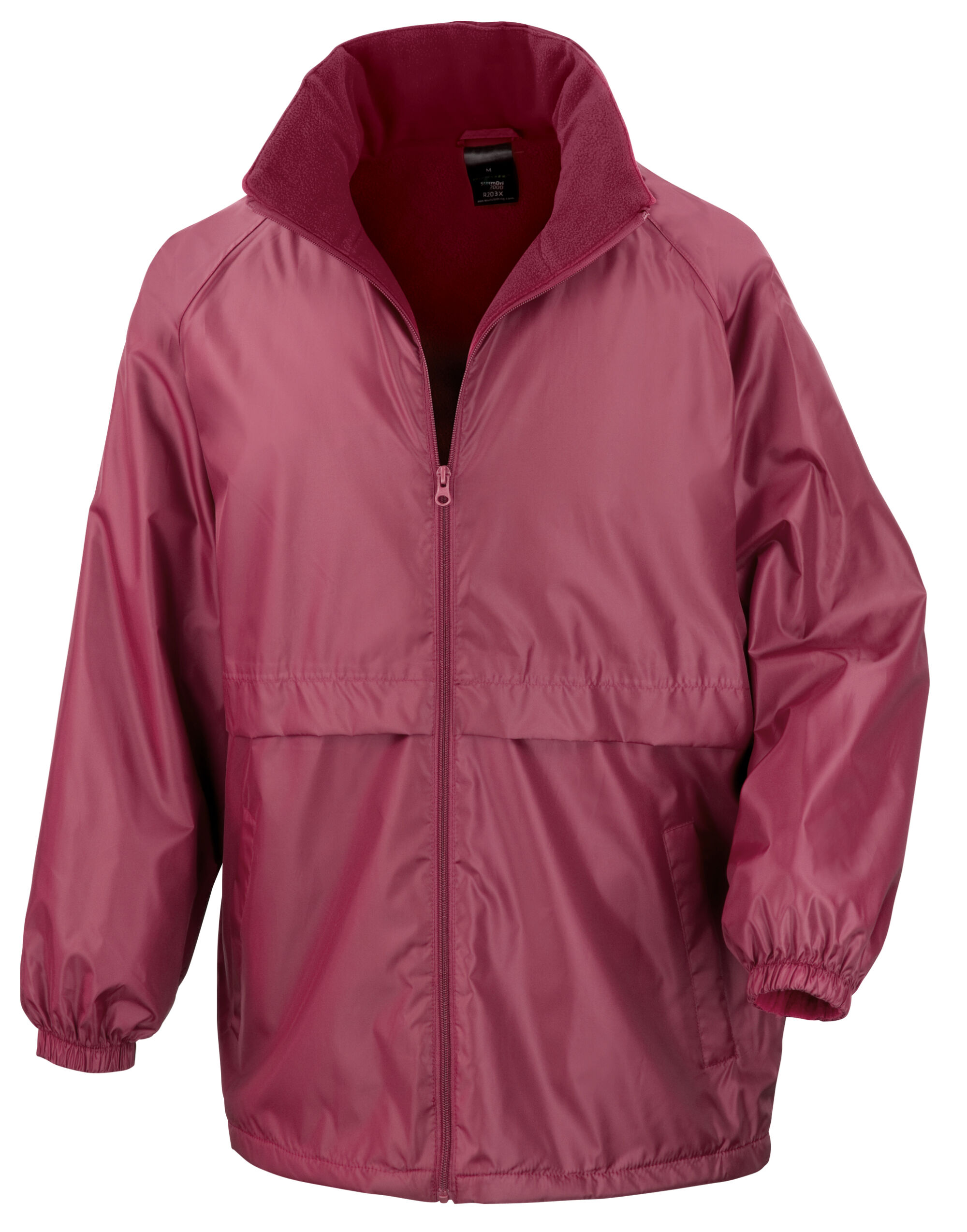 R203X Microfleece Lined Jacket Burgundy