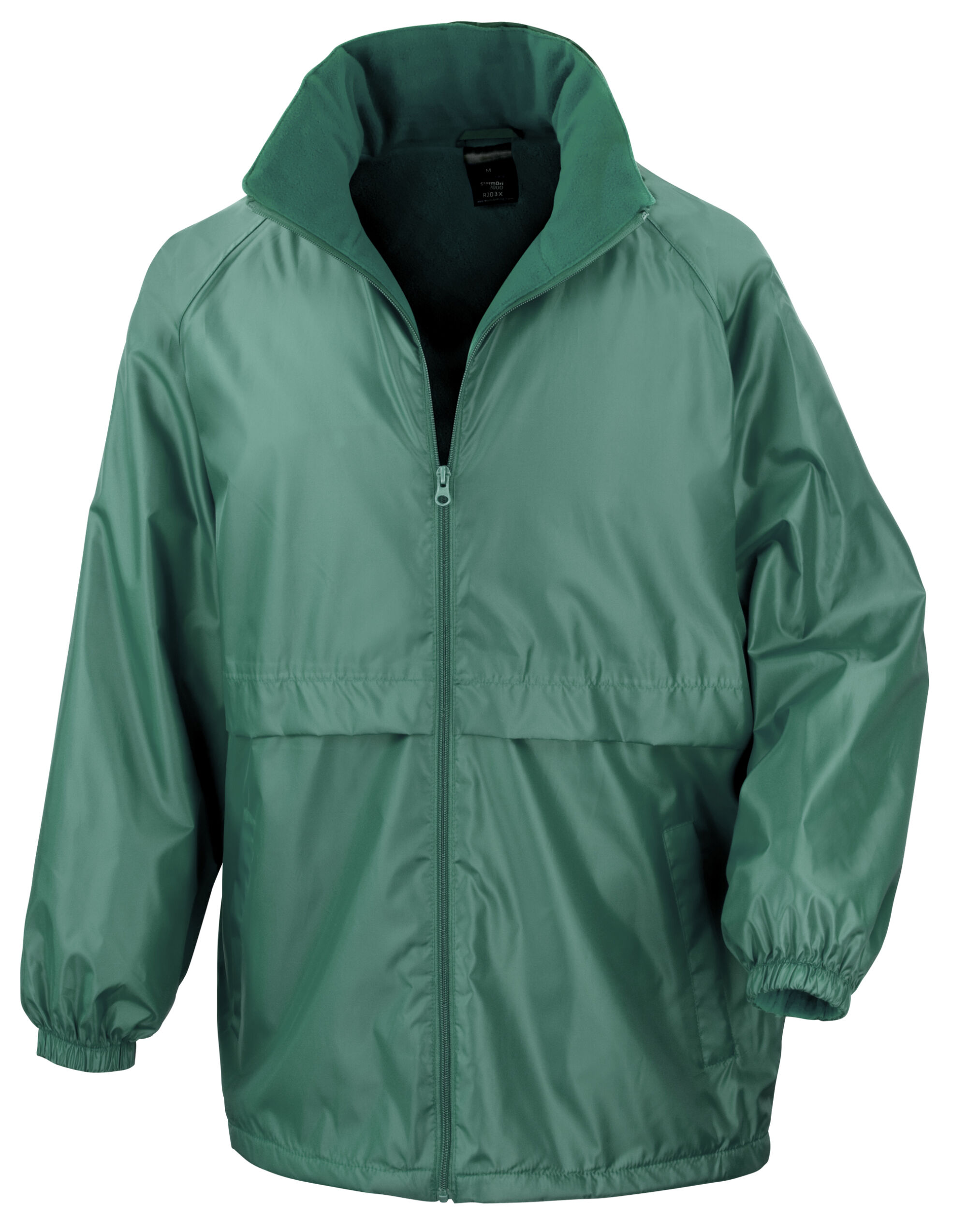 R203X Microfleece Lined Jacket Bottle Green R203X Microfleece Lined Jacket Bottle Green