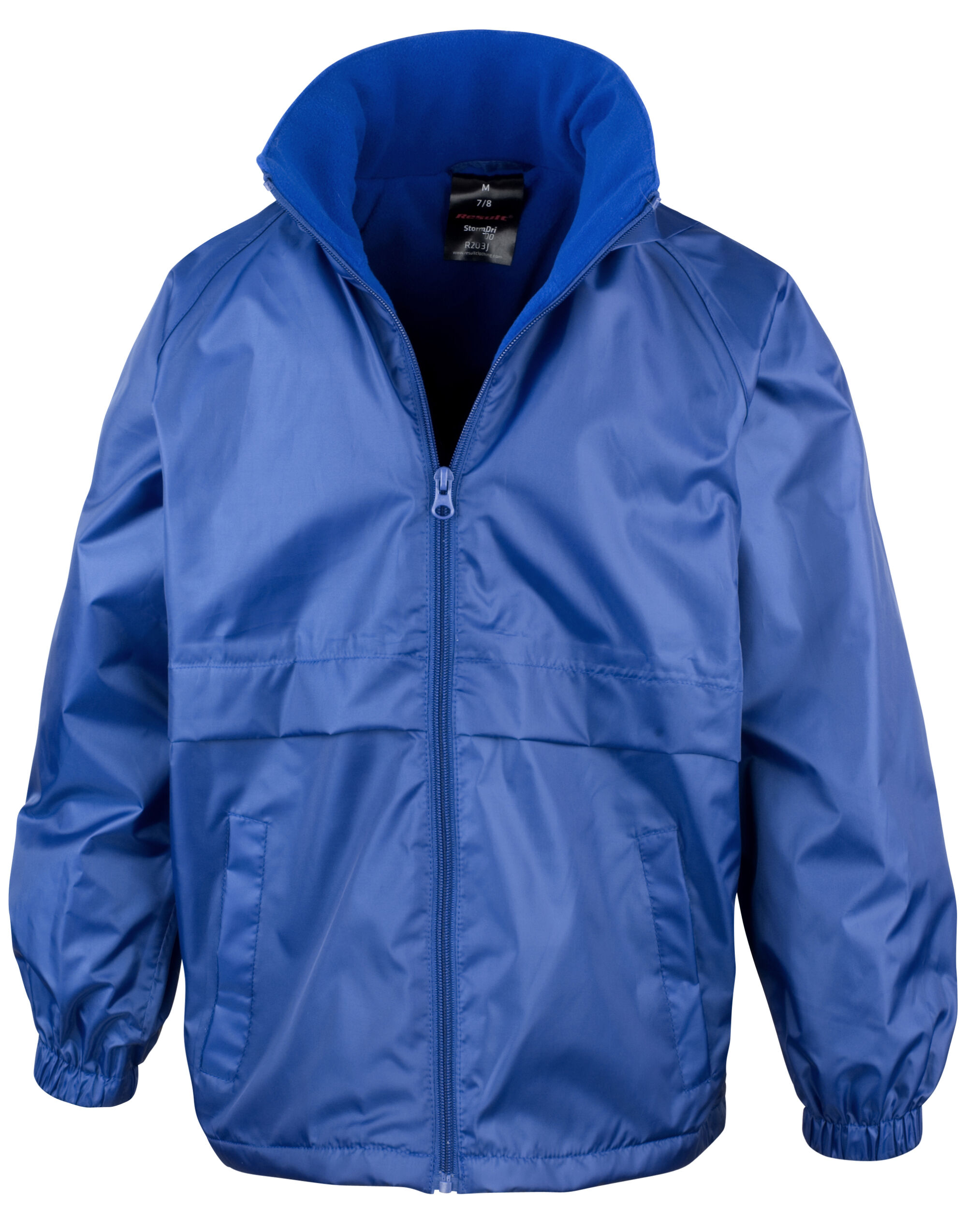 R203JY Junior & Youth Microfleece Lined Jacket Royal Blue