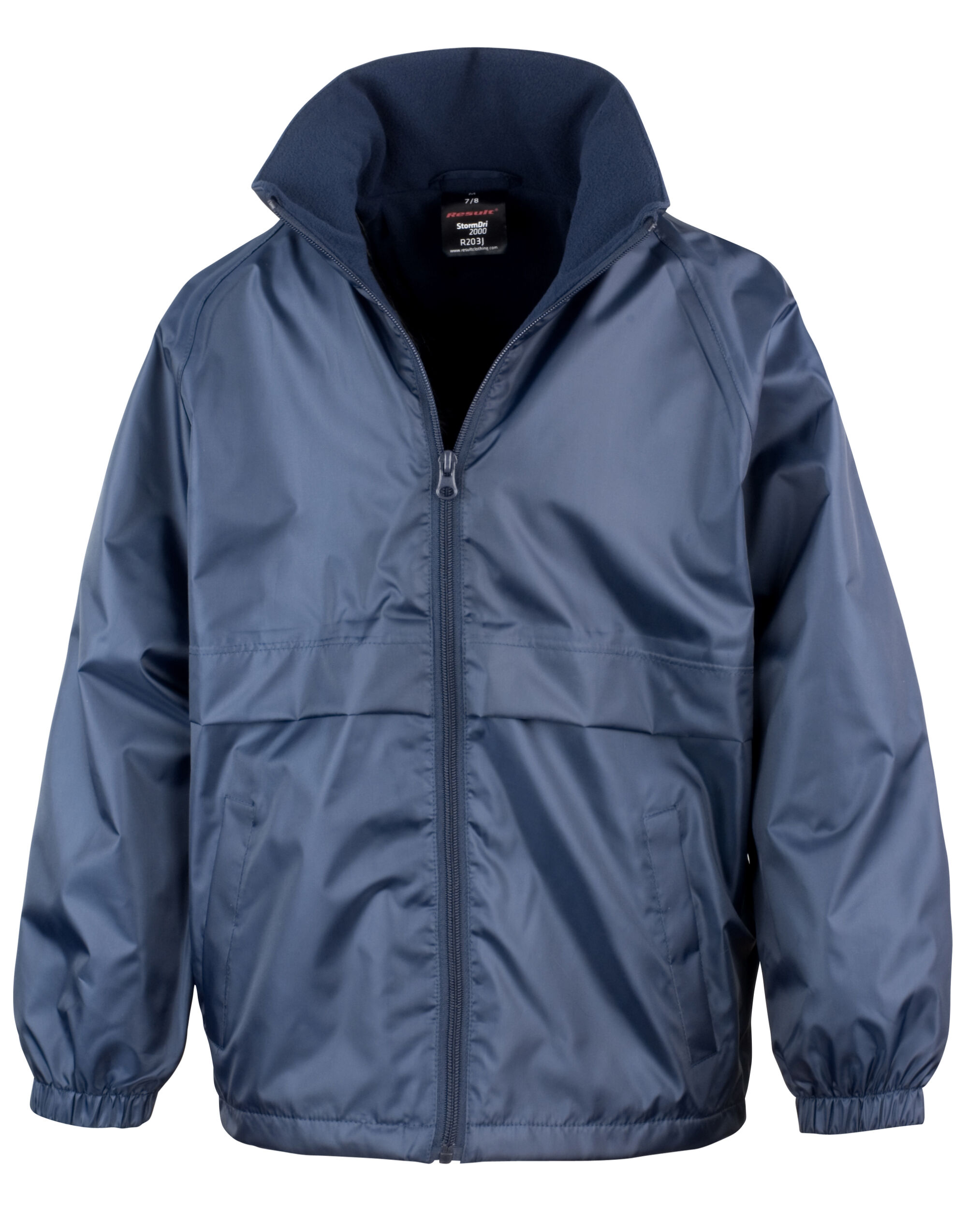 R203JY Junior & Youth Microfleece Lined Jacket Navy