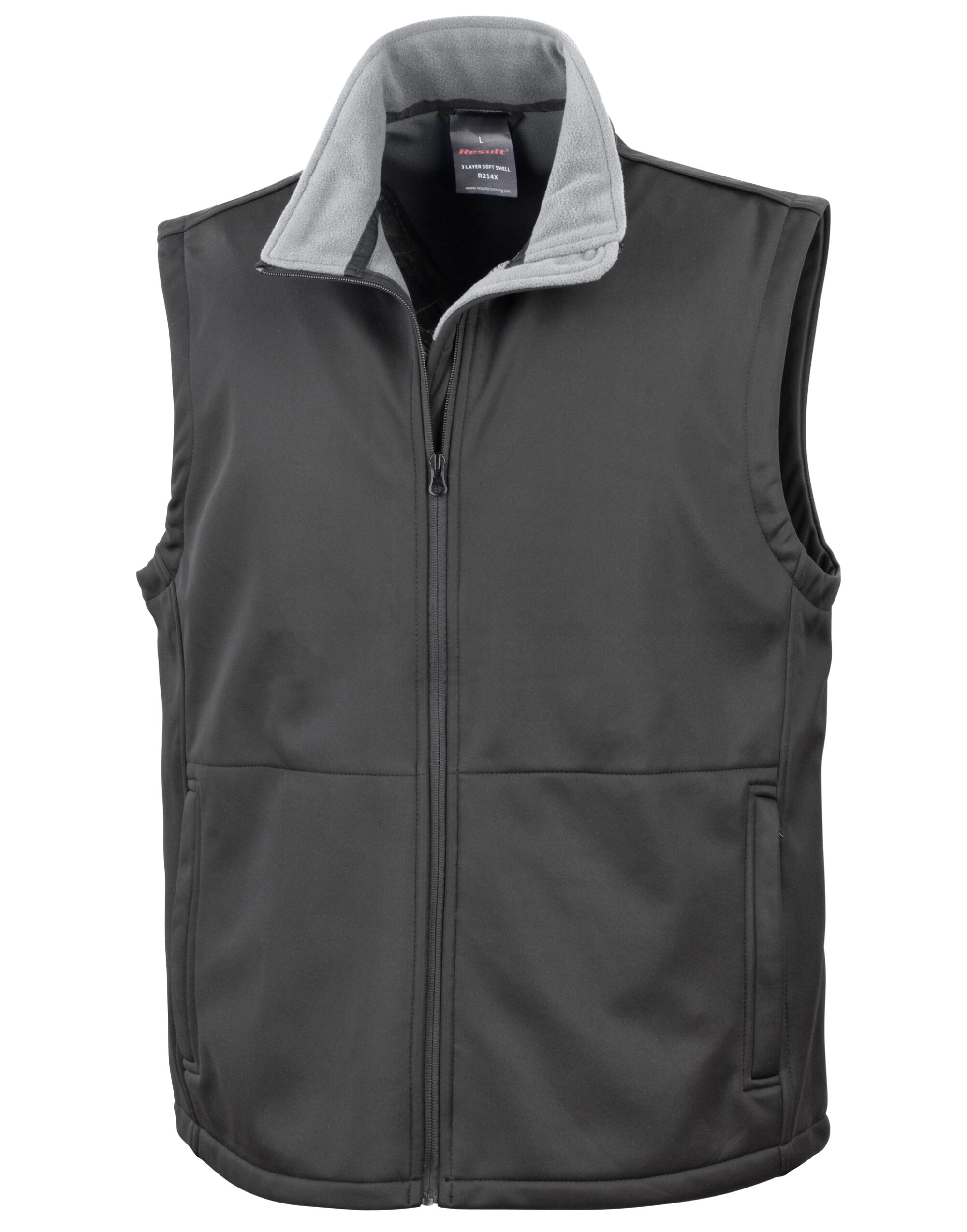 R214X Softshell Bodywarmer Black