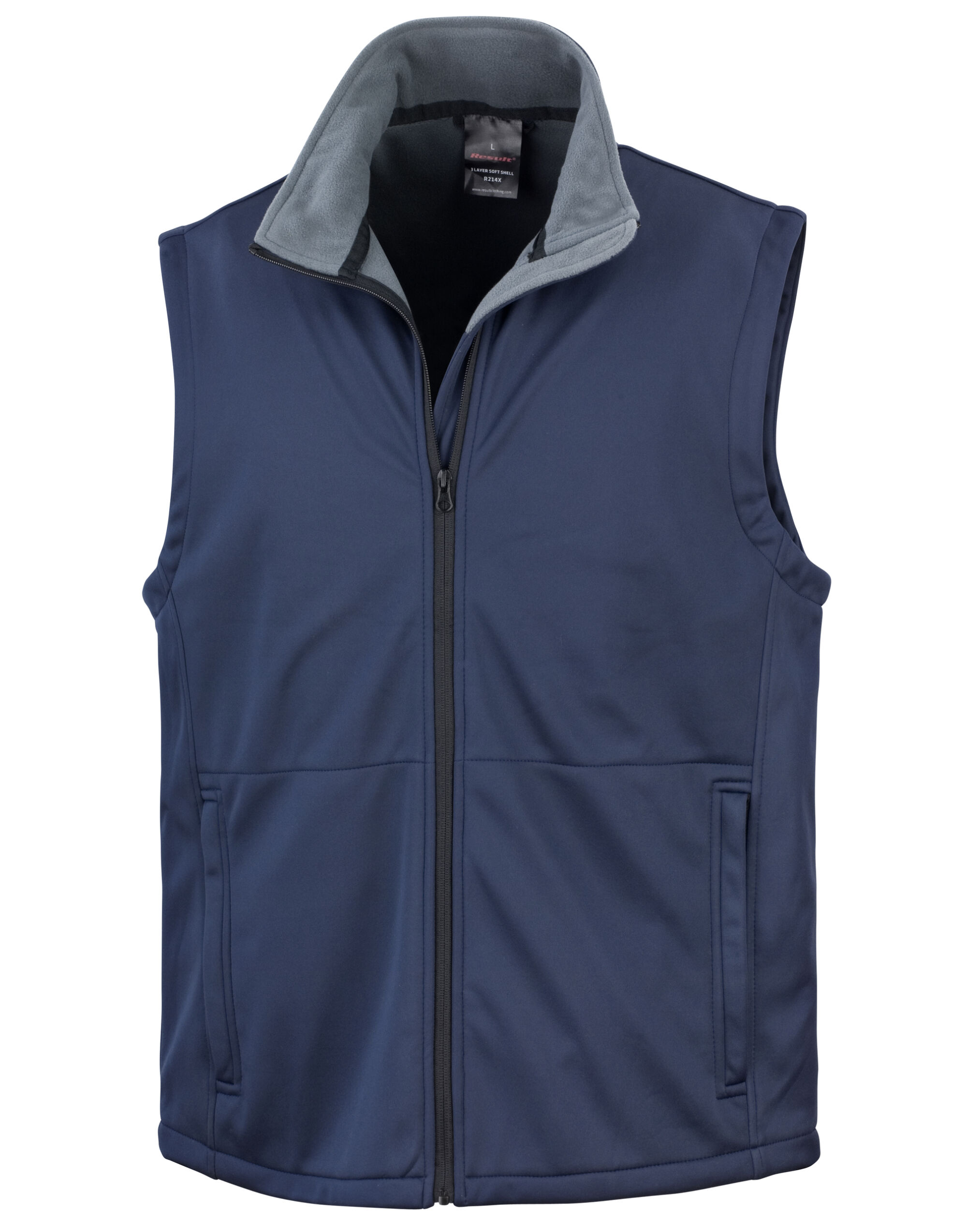 R214X Softshell Bodywarmer Navy R214X Softshell Bodywarmer Navy