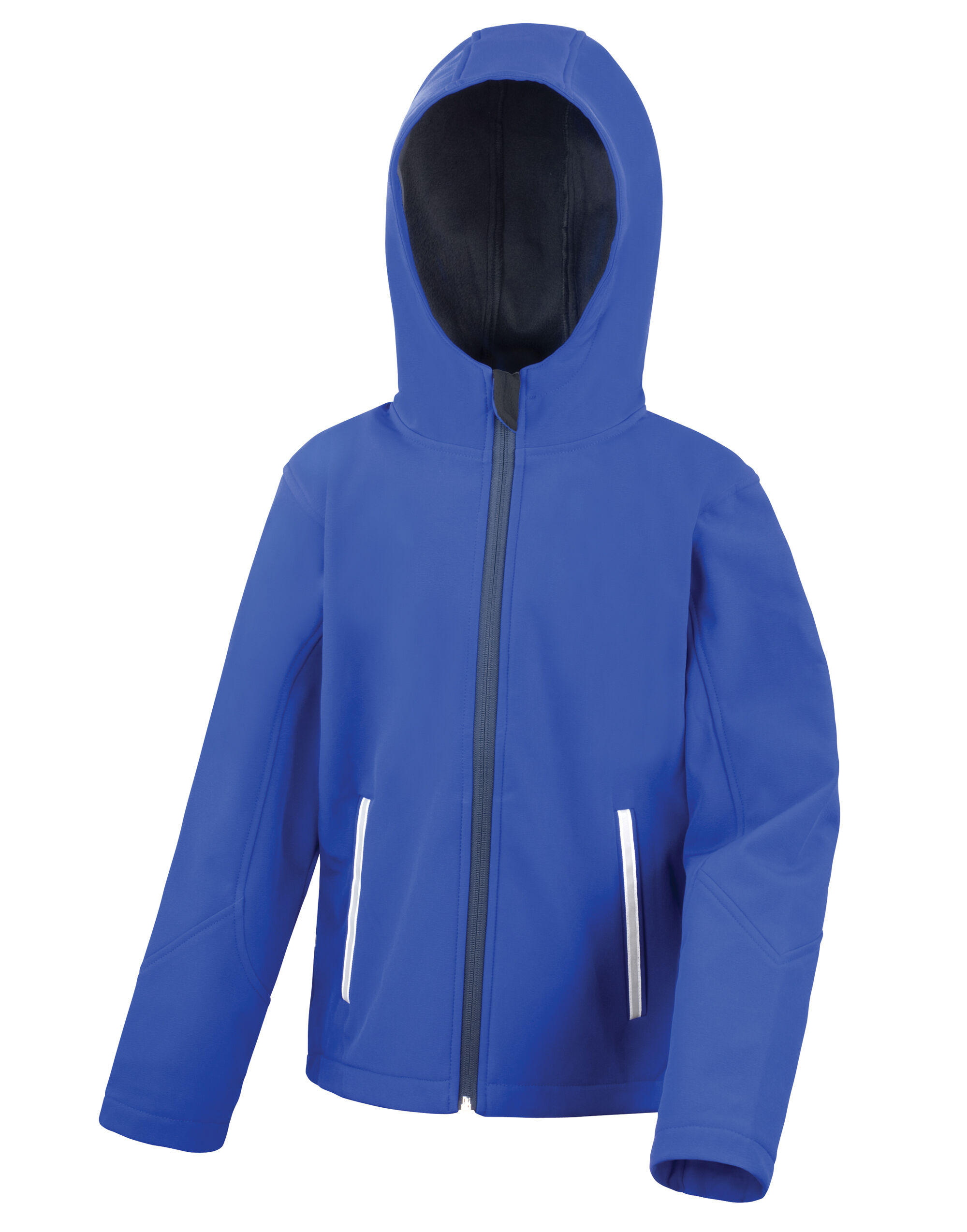 R224JY Junior TX Performance Hooded Softshell Royal/Navy R224JY Junior TX Performance Hooded Softshell Royal/Navy