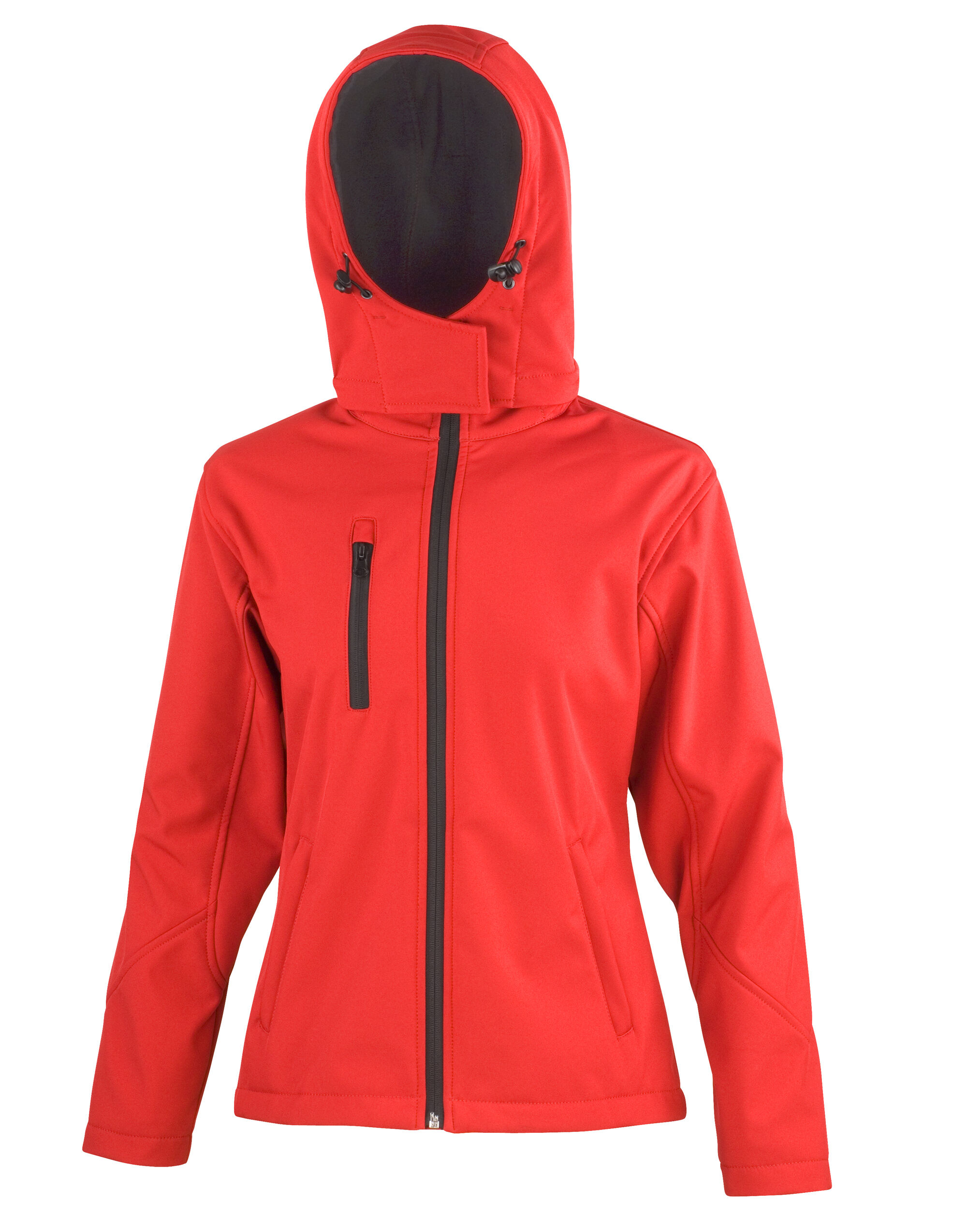 R230F Women’s TX Performance Hooded Softshell Jacket Red/Black R230F Women’s TX Performance Hooded Softshell Jacket Red/Black