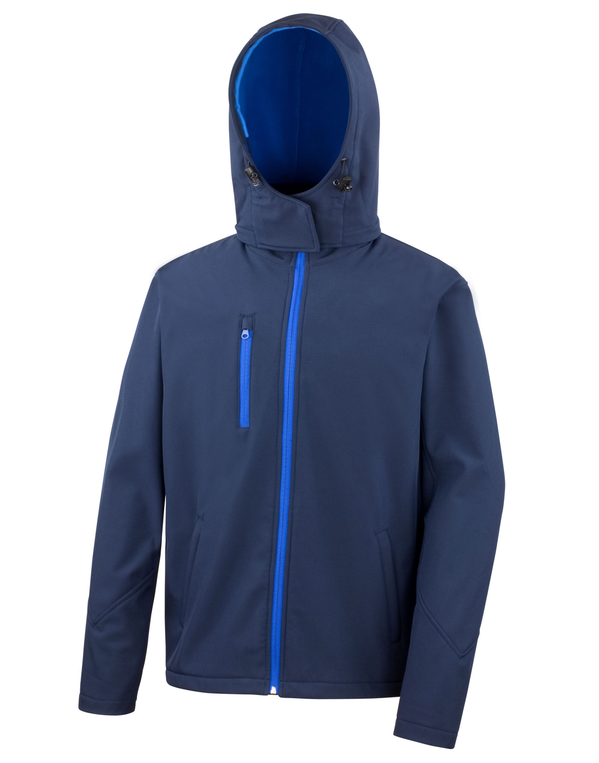 R230M Men’s Recycled Hooded Softshell Navy/Royal R230M Men’s Recycled Hooded Softshell Navy/Royal