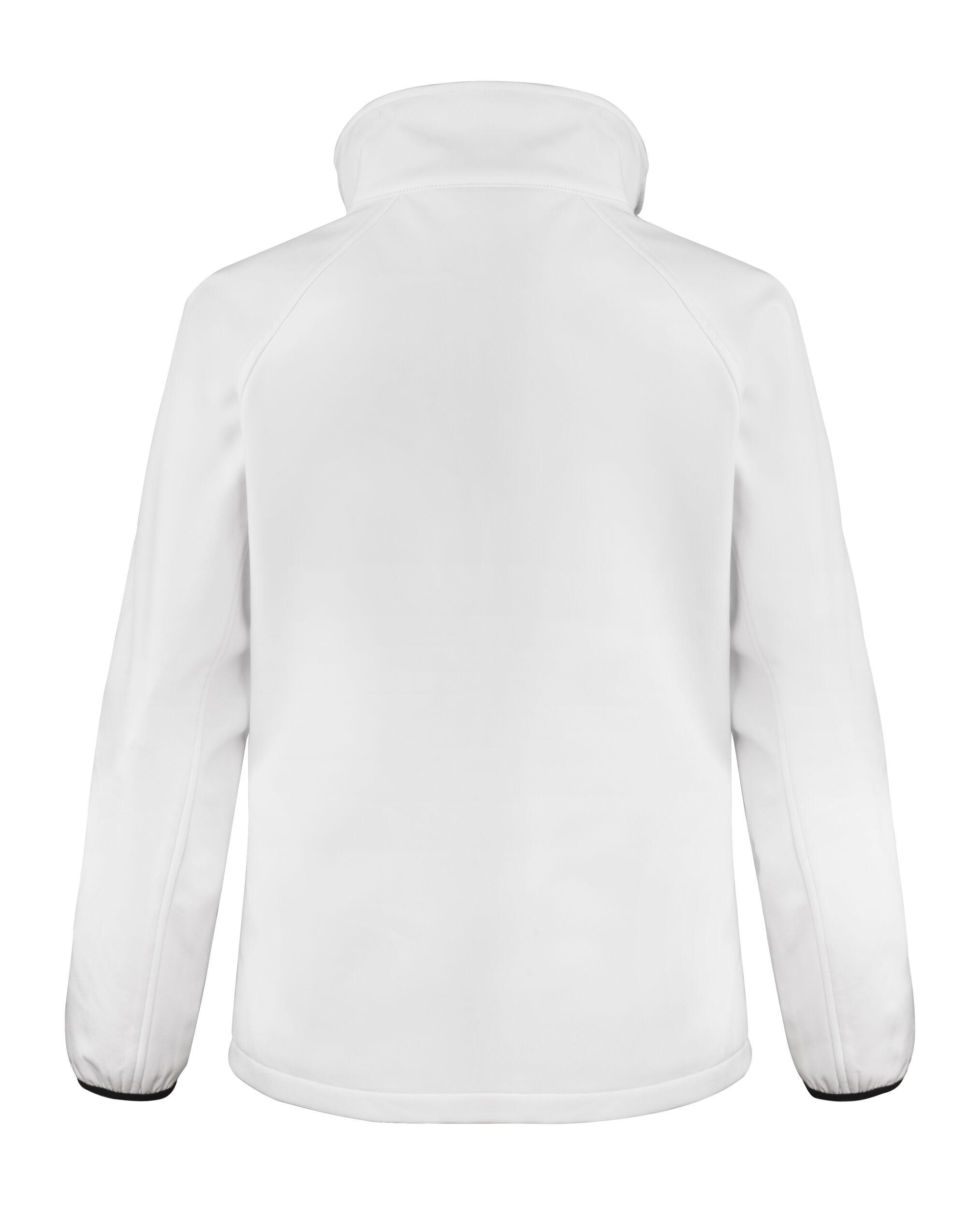 R231F Ladies’ Printable Softshell Jacket with Recycled Inner Fleece White/Black