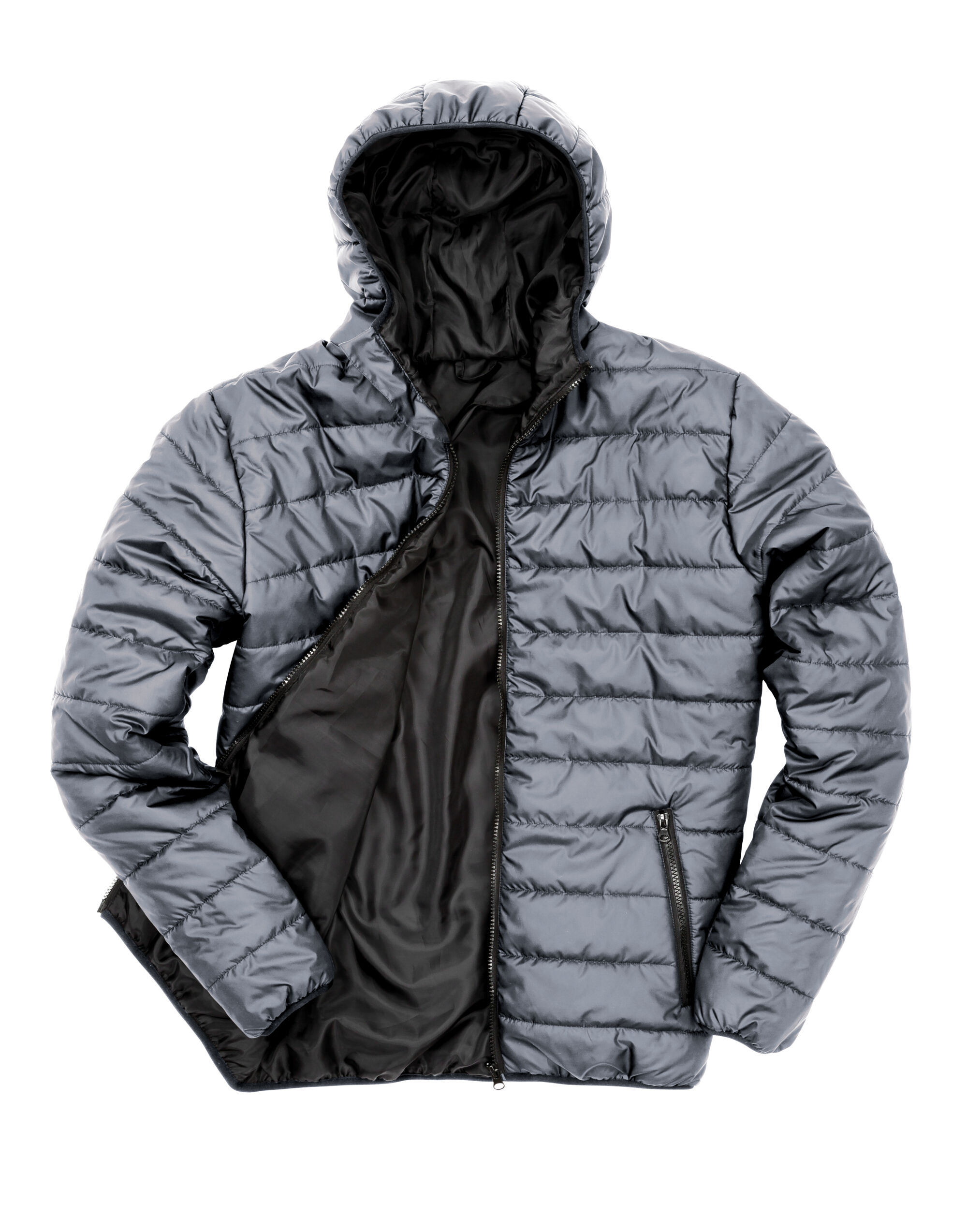 R233M Men’s Soft Padded Jacket Frost Grey/ Black