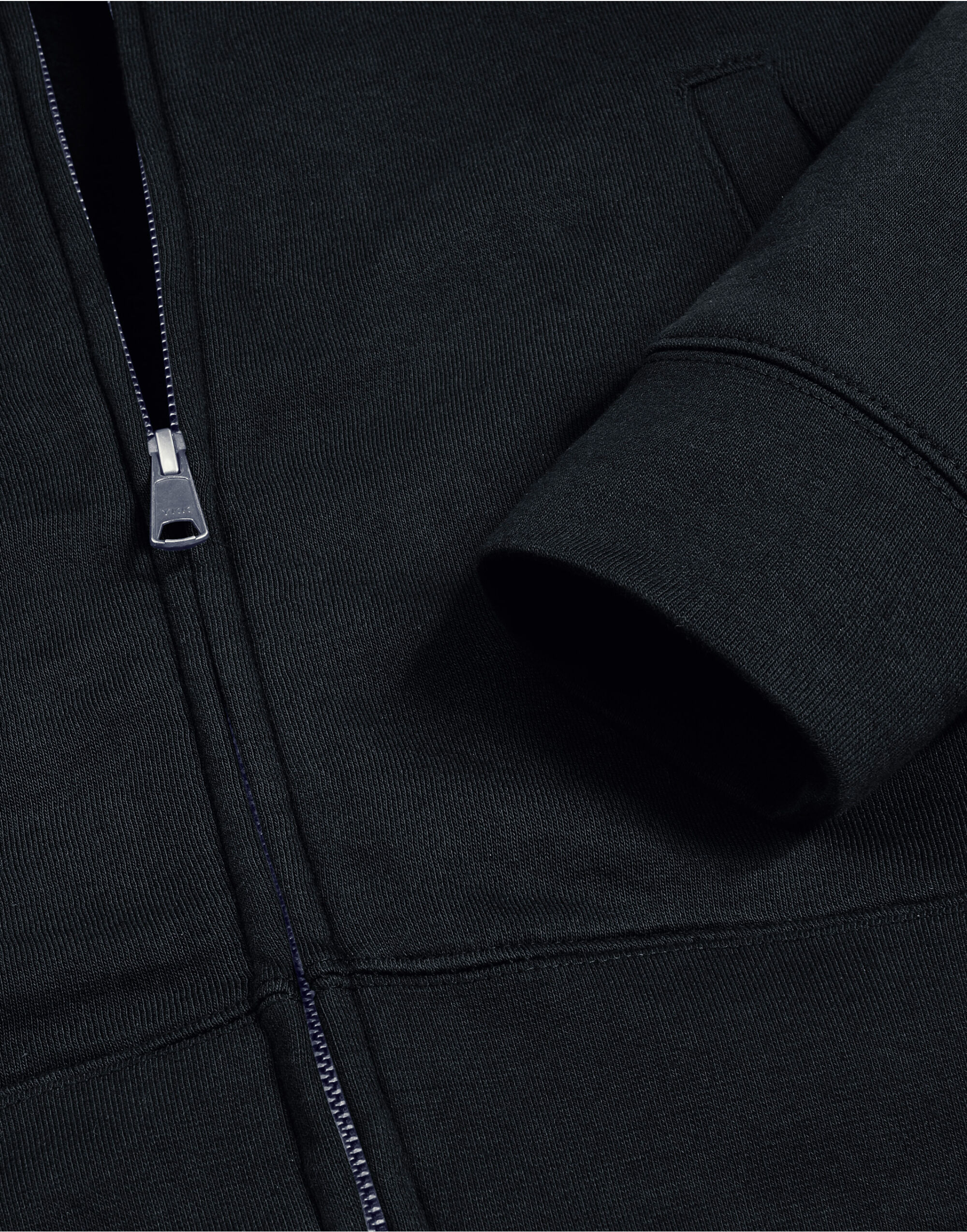 R267F Ladies’ Authentic Sweat Jacket Black