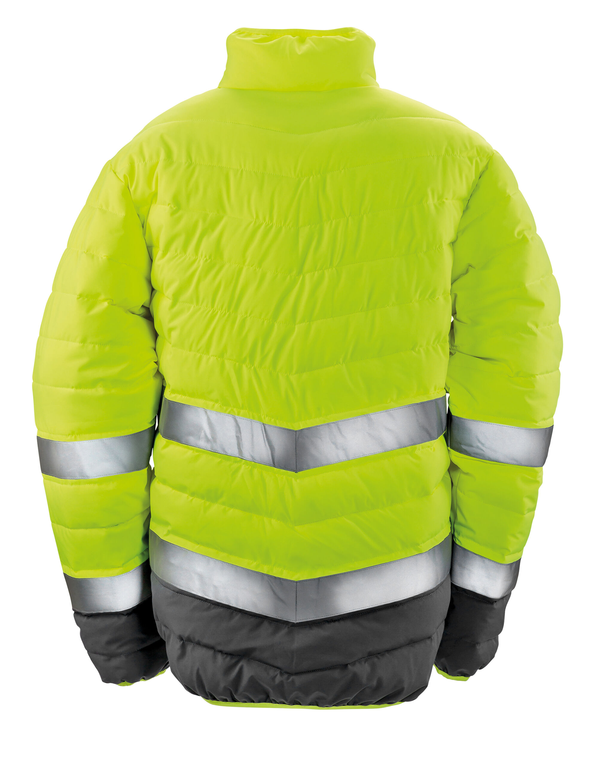 R325M Men’s Soft Padded Safety Jacket Fluro Yellow
