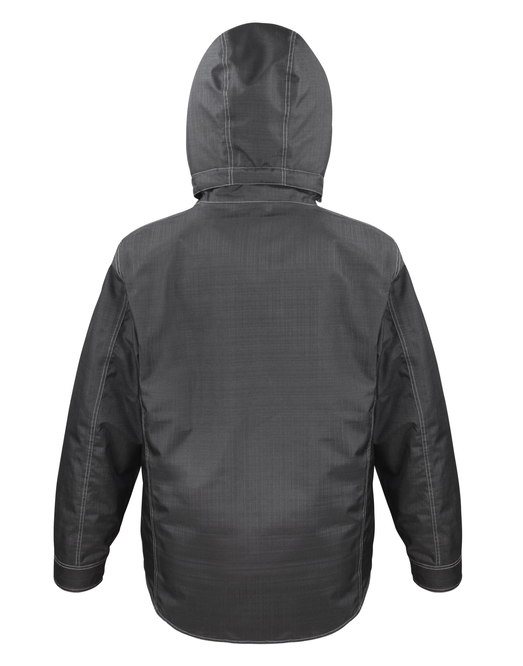 R326X Denim Texture Rugged Jacket Black