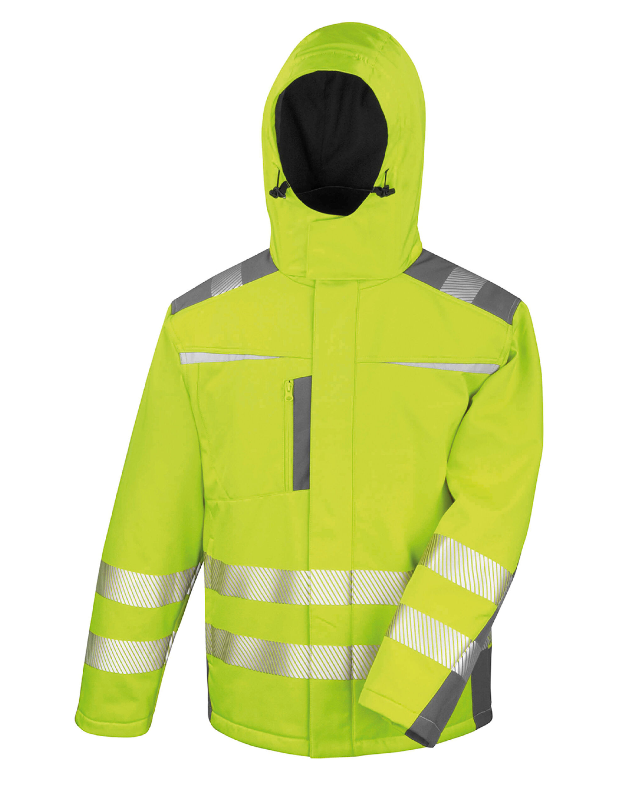 R331X Dynamic Softshell Coat Fluro Yellow R331X Dynamic Softshell Coat Fluro Yellow
